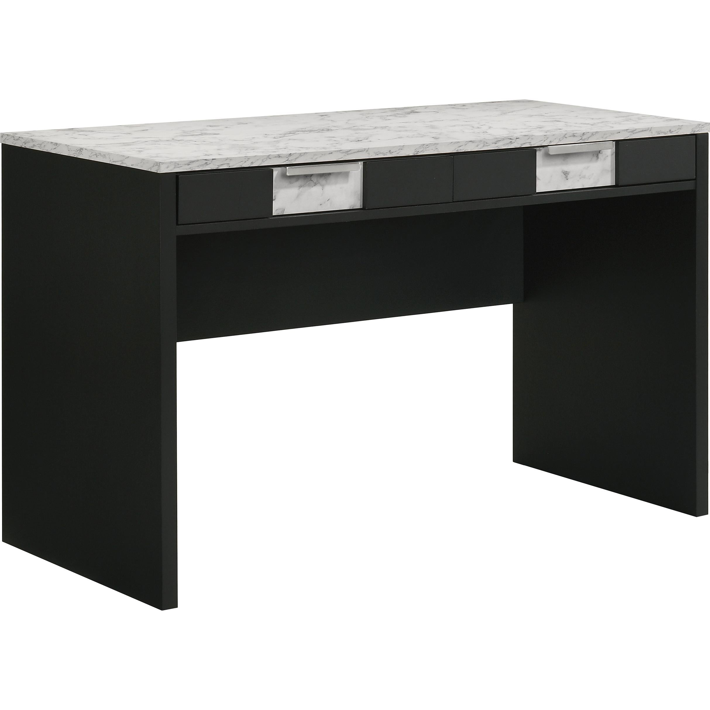 Crown Mark Rangley B6835-DESK Writing Desk - Black - Image 1