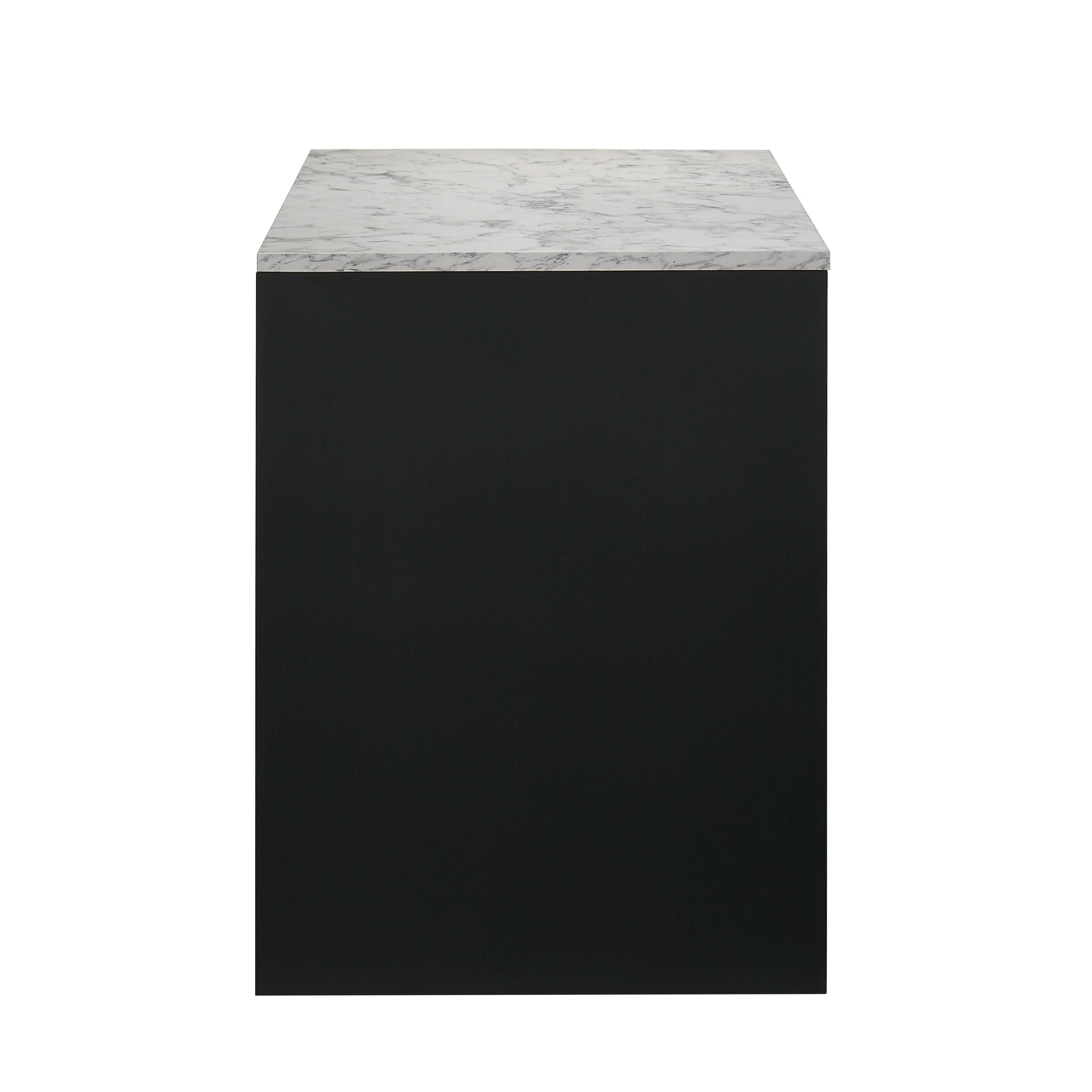 Crown Mark Rangley B6835-DESK Writing Desk - Black - Image 2