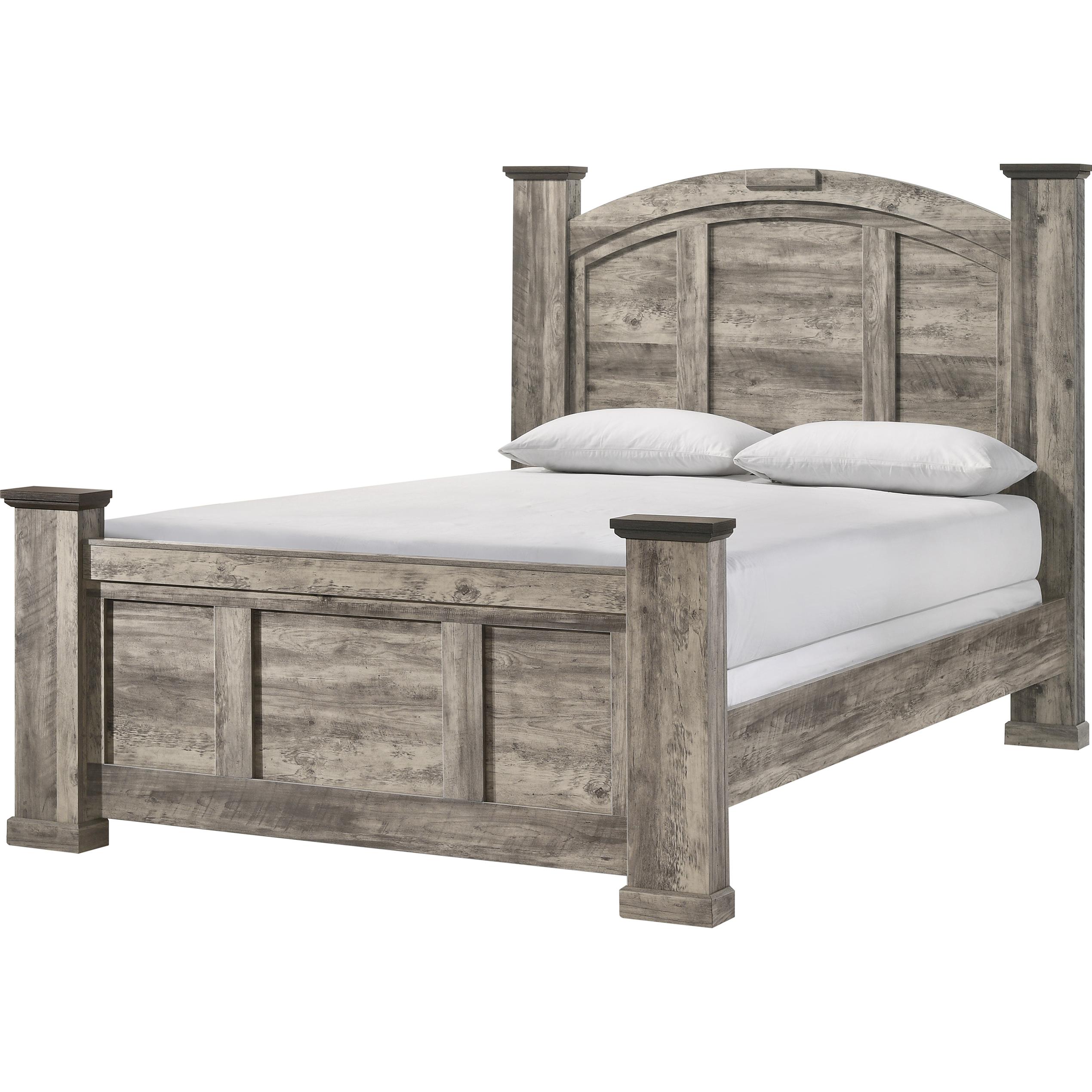 Crown Mark Ella Mae B6840-Q Queen Poster Bed - Image 1