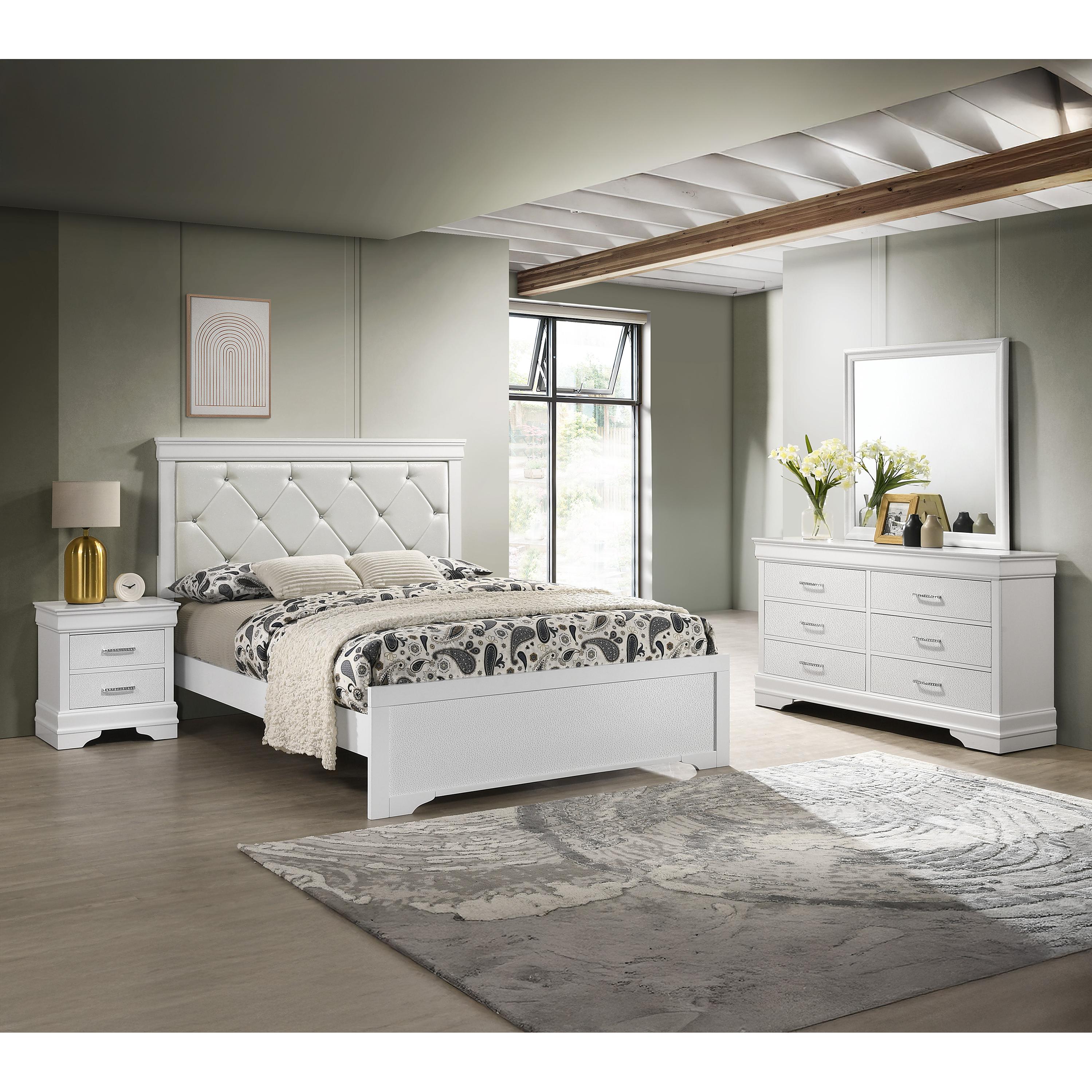 Crown Mark Amalia B6912-1 Dresser - White - Image 3