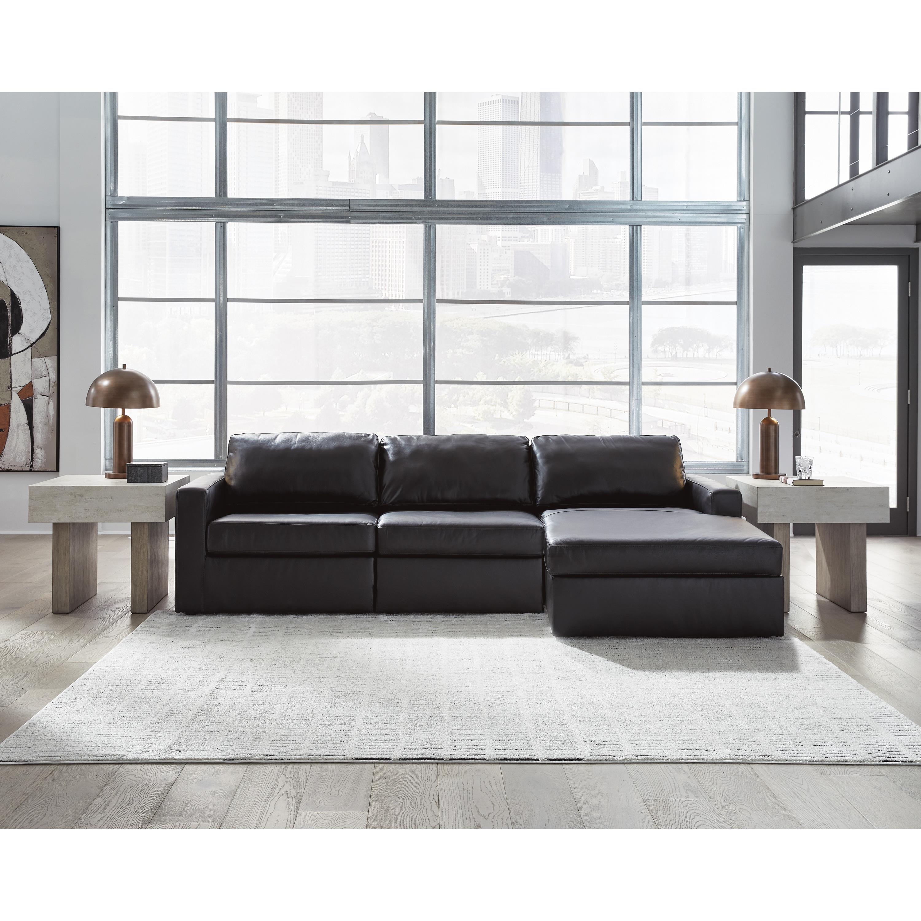 Signature Design by Ashley ModMax II 74305S18 3 pc Sectional Sofa Chaise - Image 1