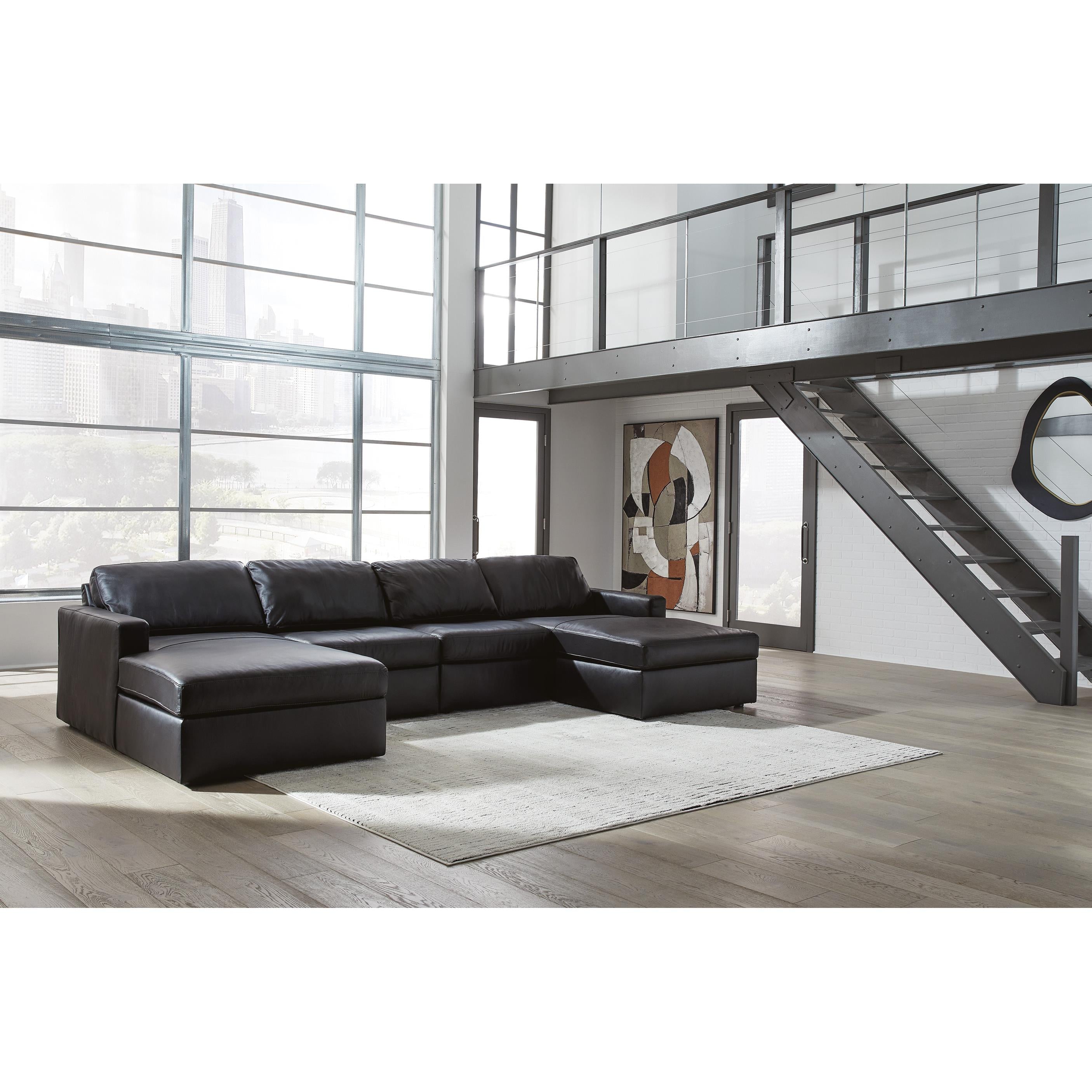 Signature Design by Ashley ModMax II 74305S19 4 pc Double Chaise Sectional - Image 2