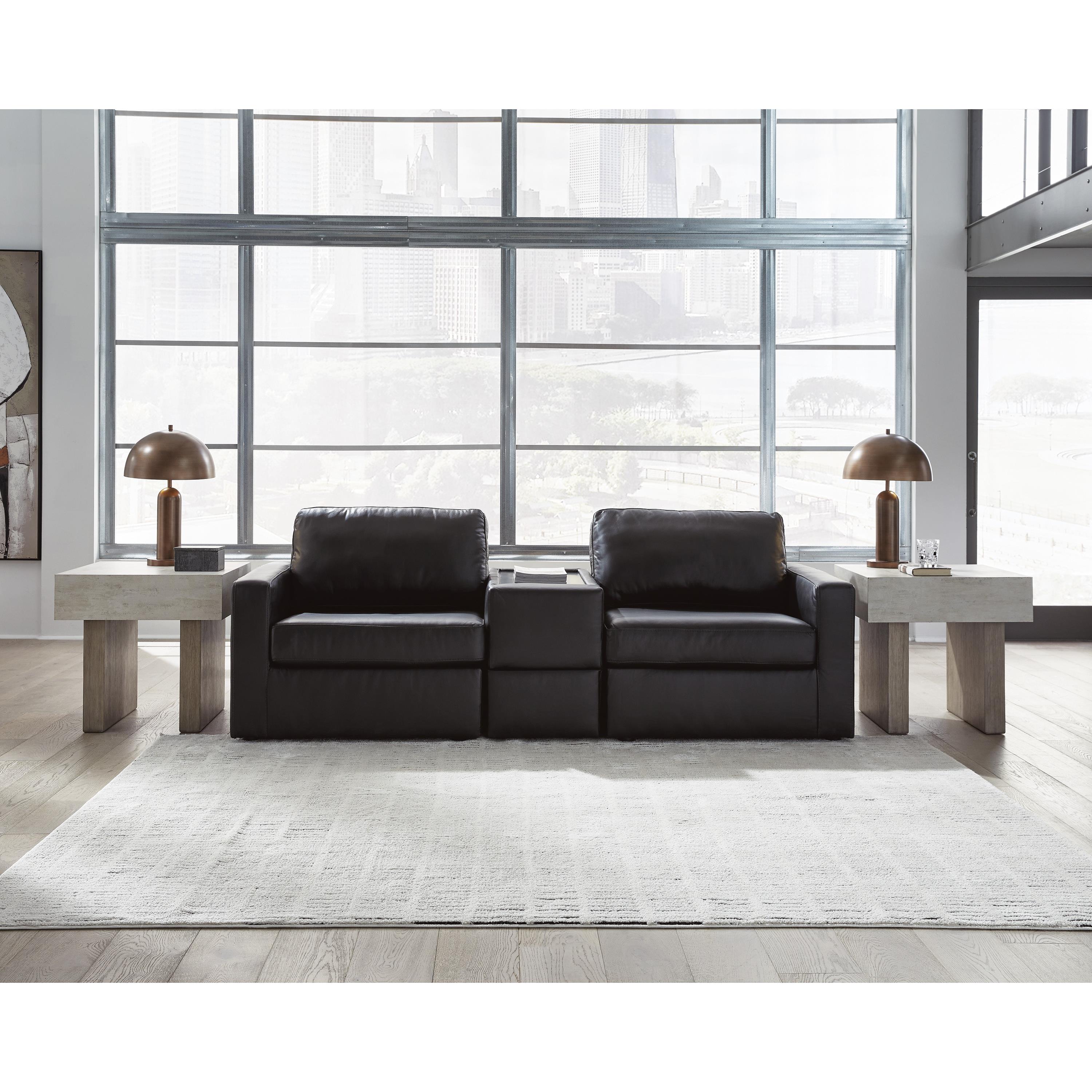 Signature Design by Ashley ModMax II 74305S3 3 pc Sectional Sofa with Storage Console - Image 1