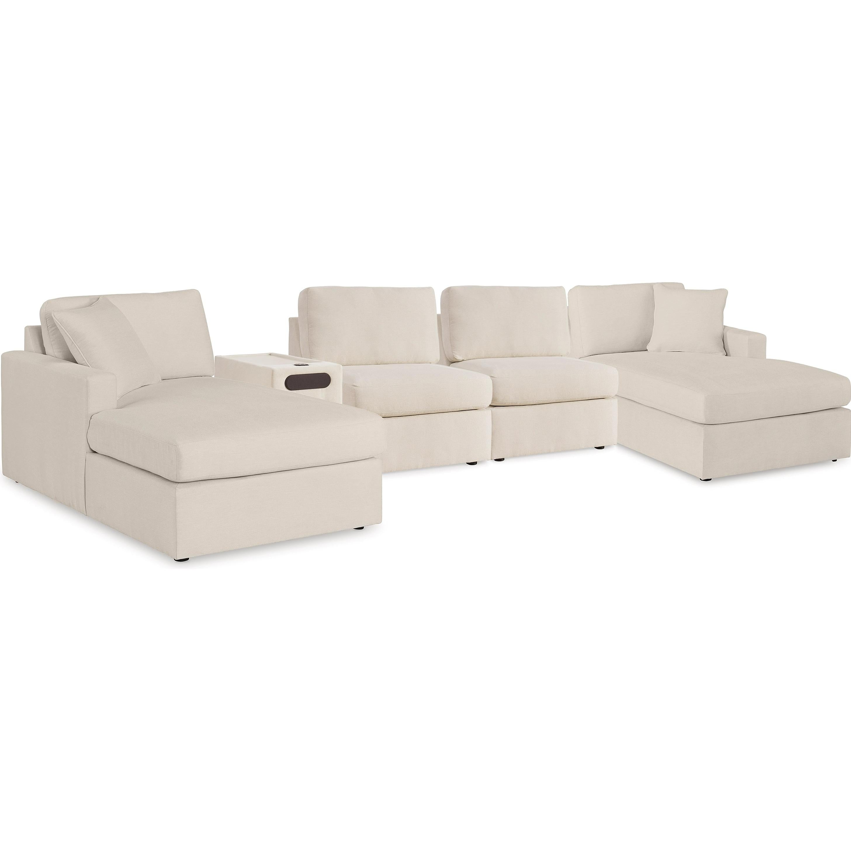 Signature Design by Ashley Modmax 92103S70 5 pc Sectional with Audio Console - Image 1