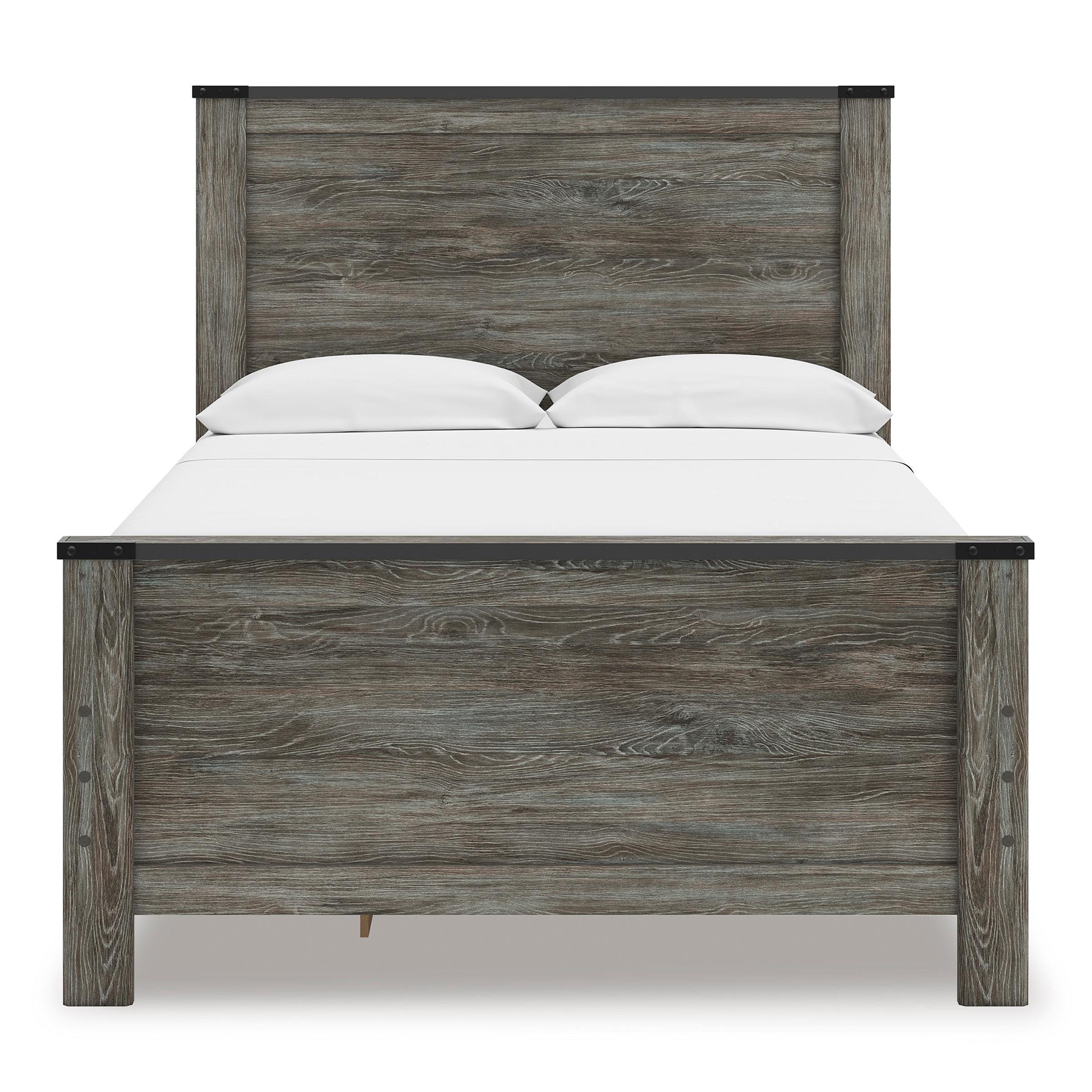 Signature Design by Ashley Frandern B4480B24 Full Panel Bed with Storage - Image 3