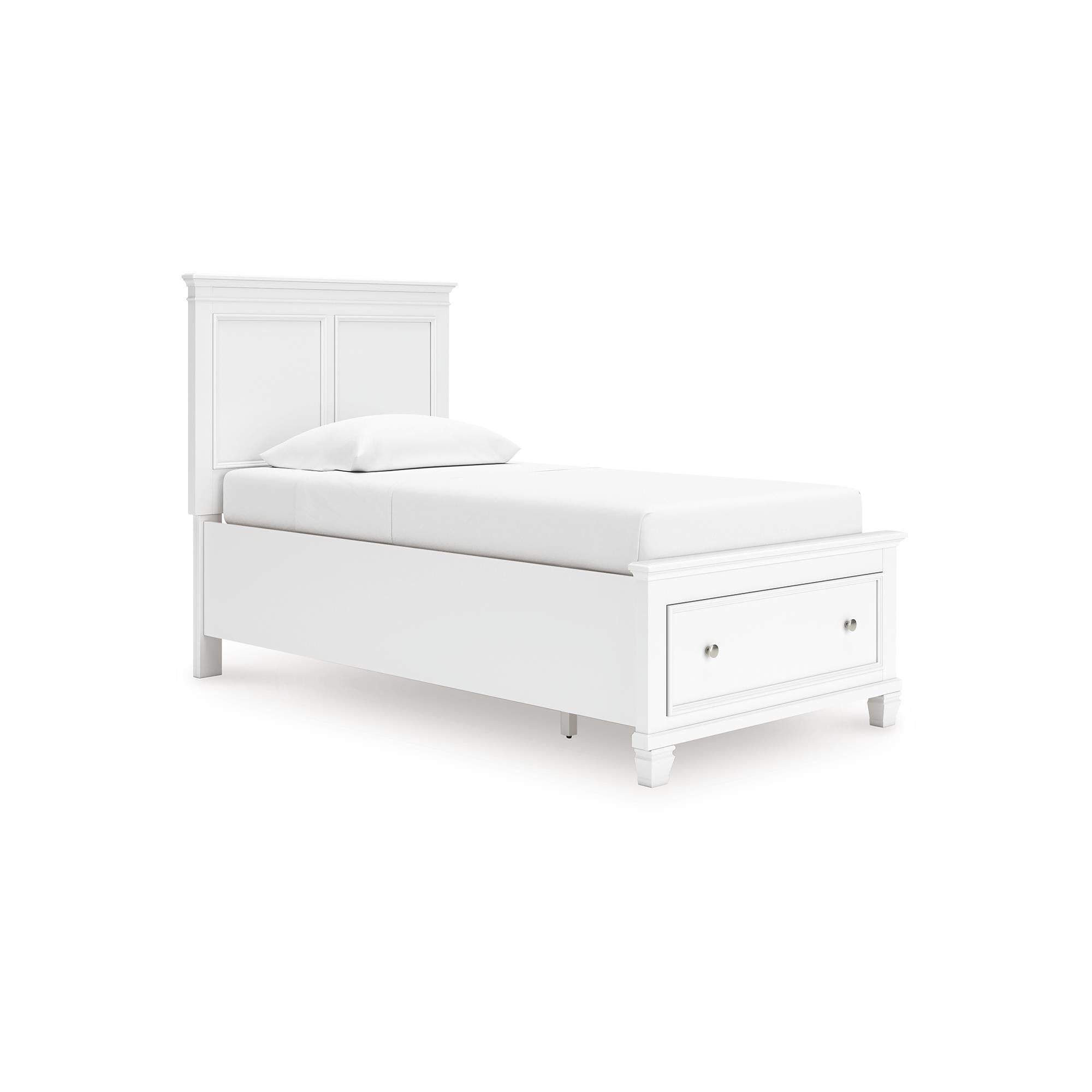 Signature Design by Ashley Fortman B680B24 Twin Panel Storage Bed - Image 1