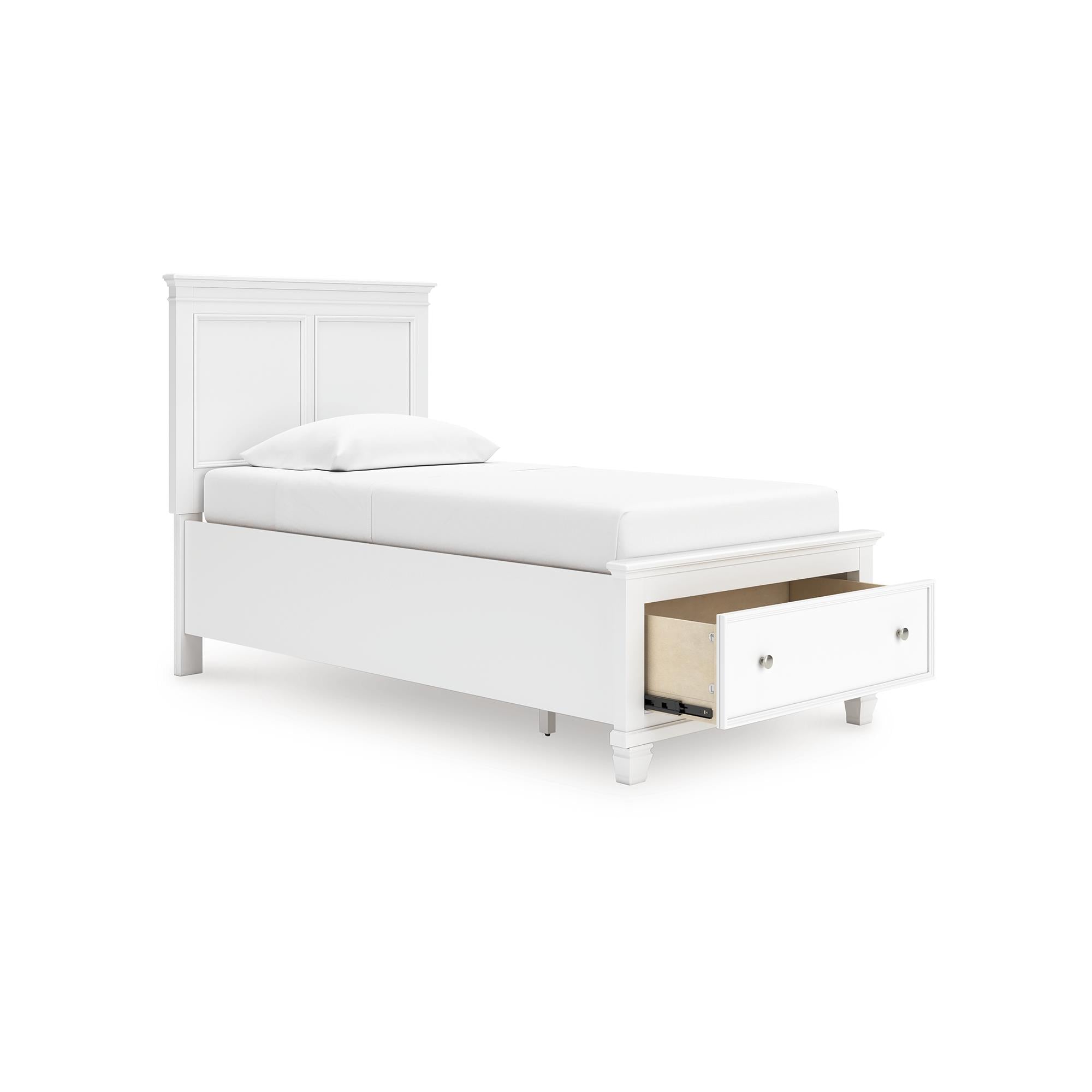 Signature Design by Ashley Fortman B680B24 Twin Panel Storage Bed - Image 2