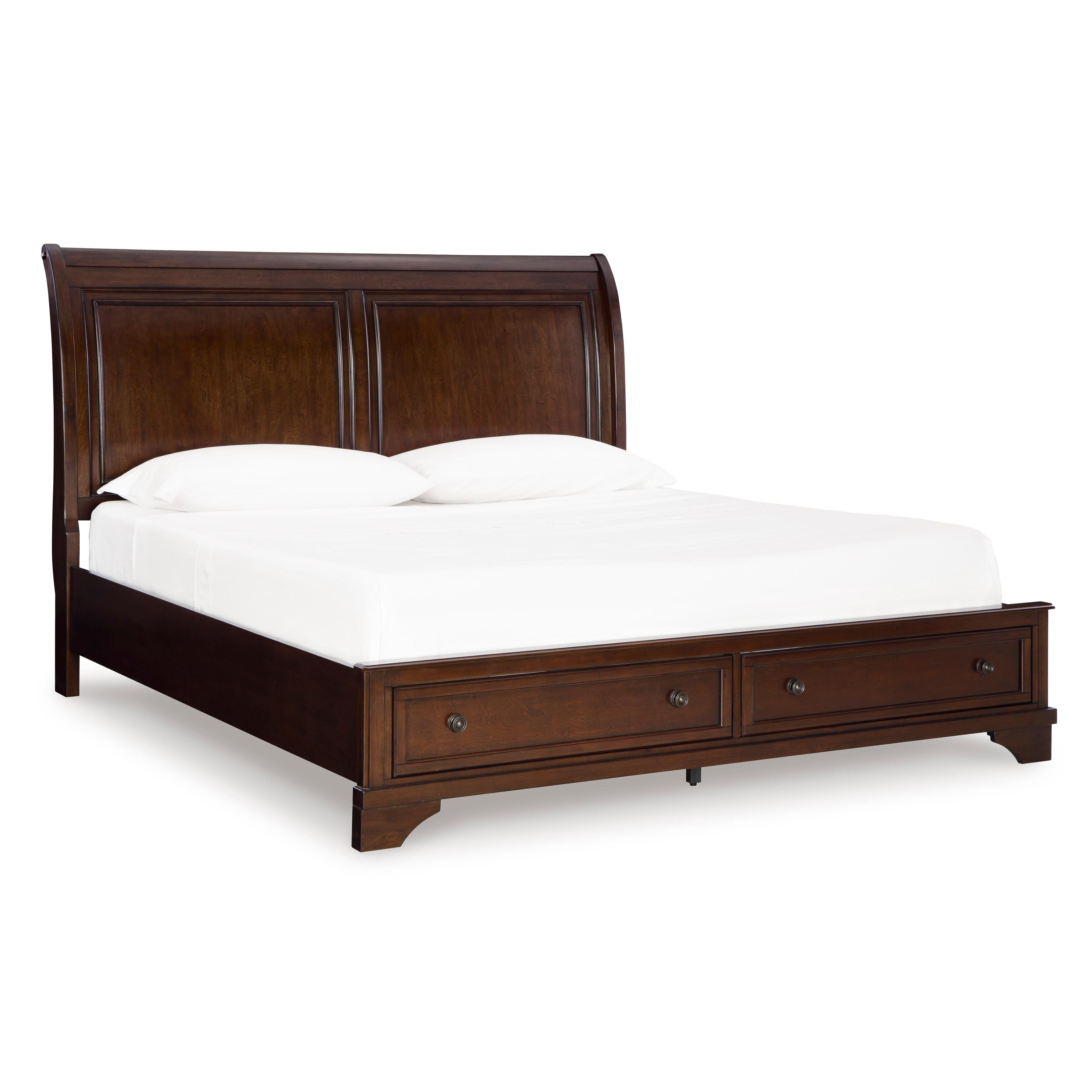 Signature Design by Ashley Trellington B716B1 Queen Sleigh Storage Bed - Image 1