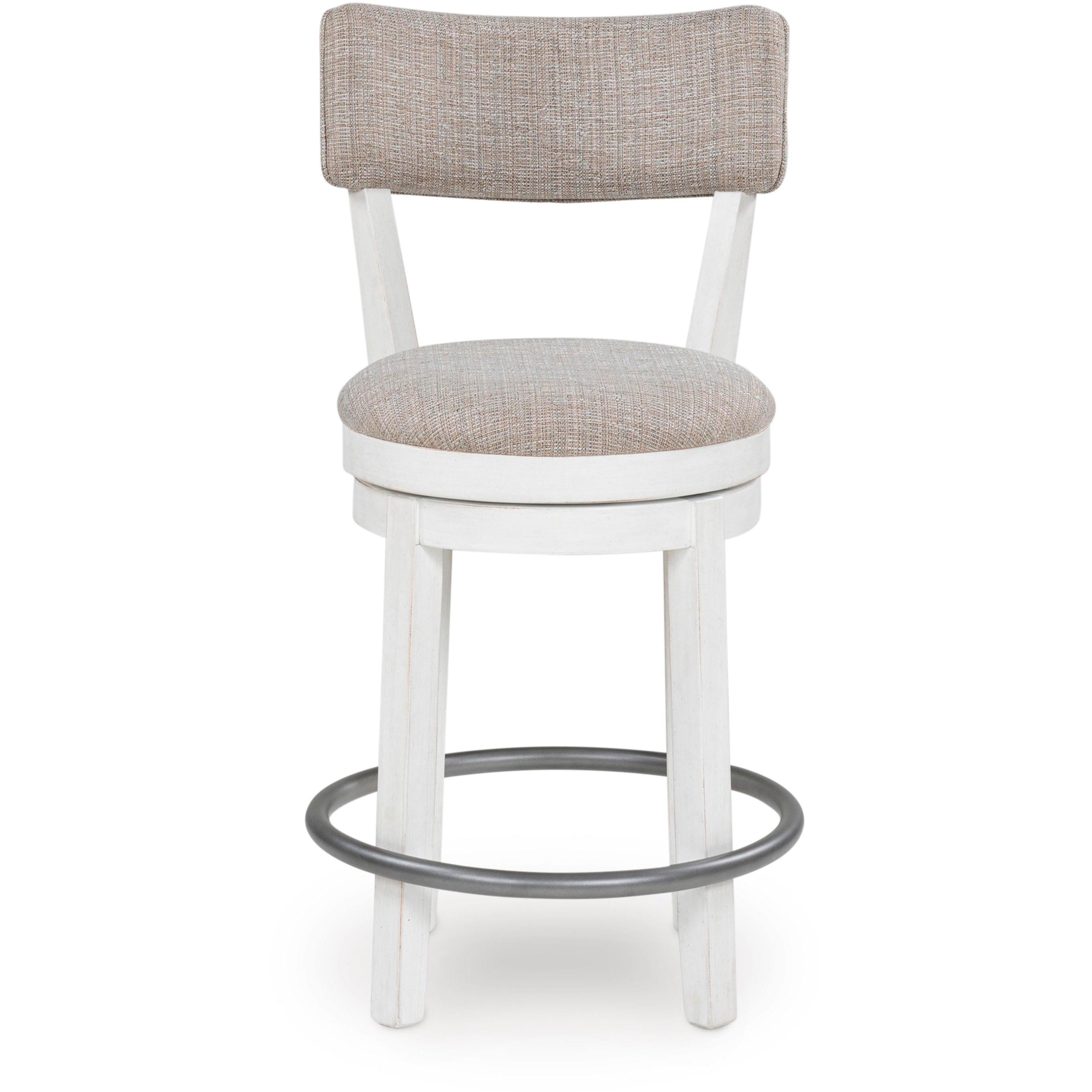 Signature Design by Ashley Robbinsdale D642-224 Upholstered Swivel Barstool - Image 2