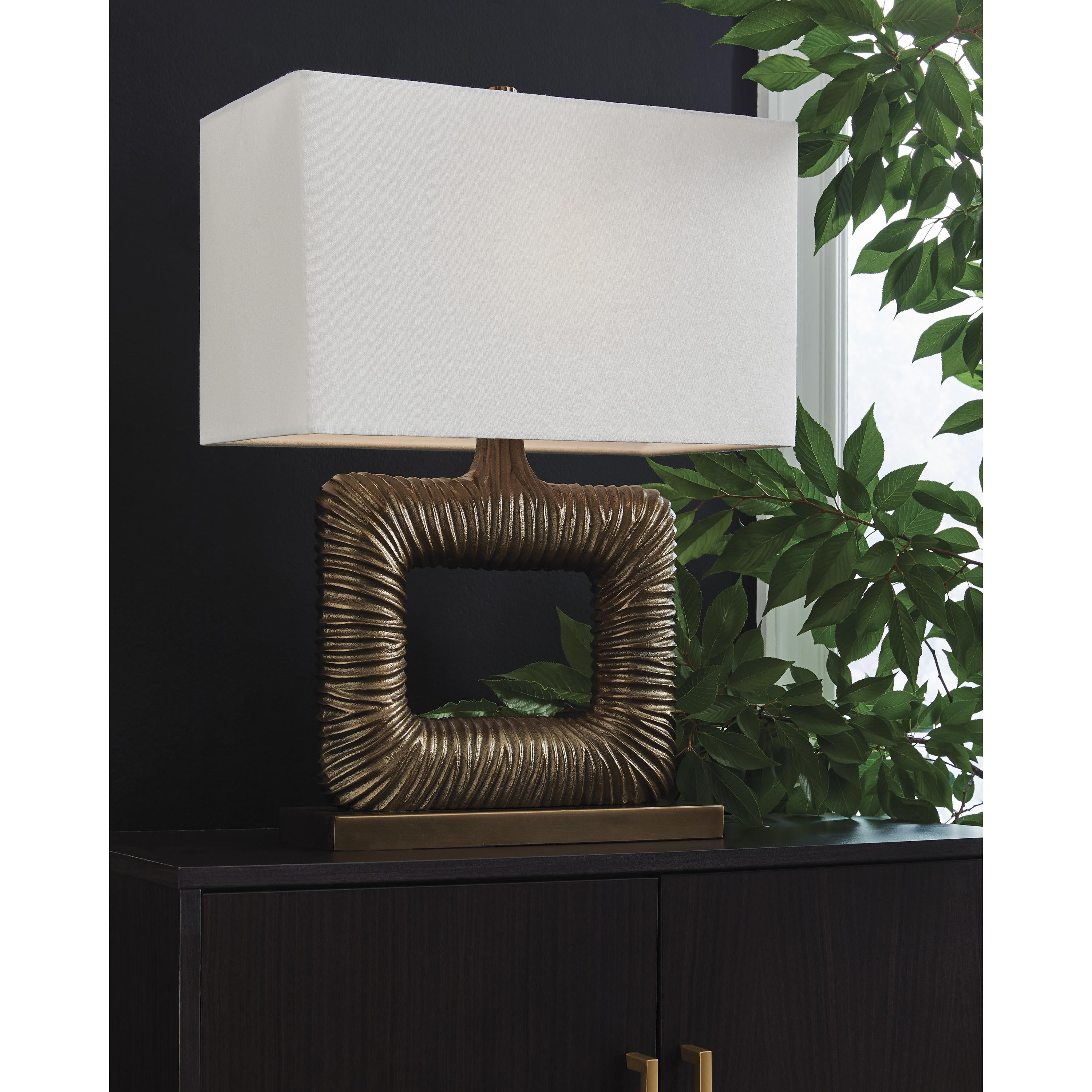 Signature Design by Ashley Garronby L207604 Metal Table Lamp - Image 2