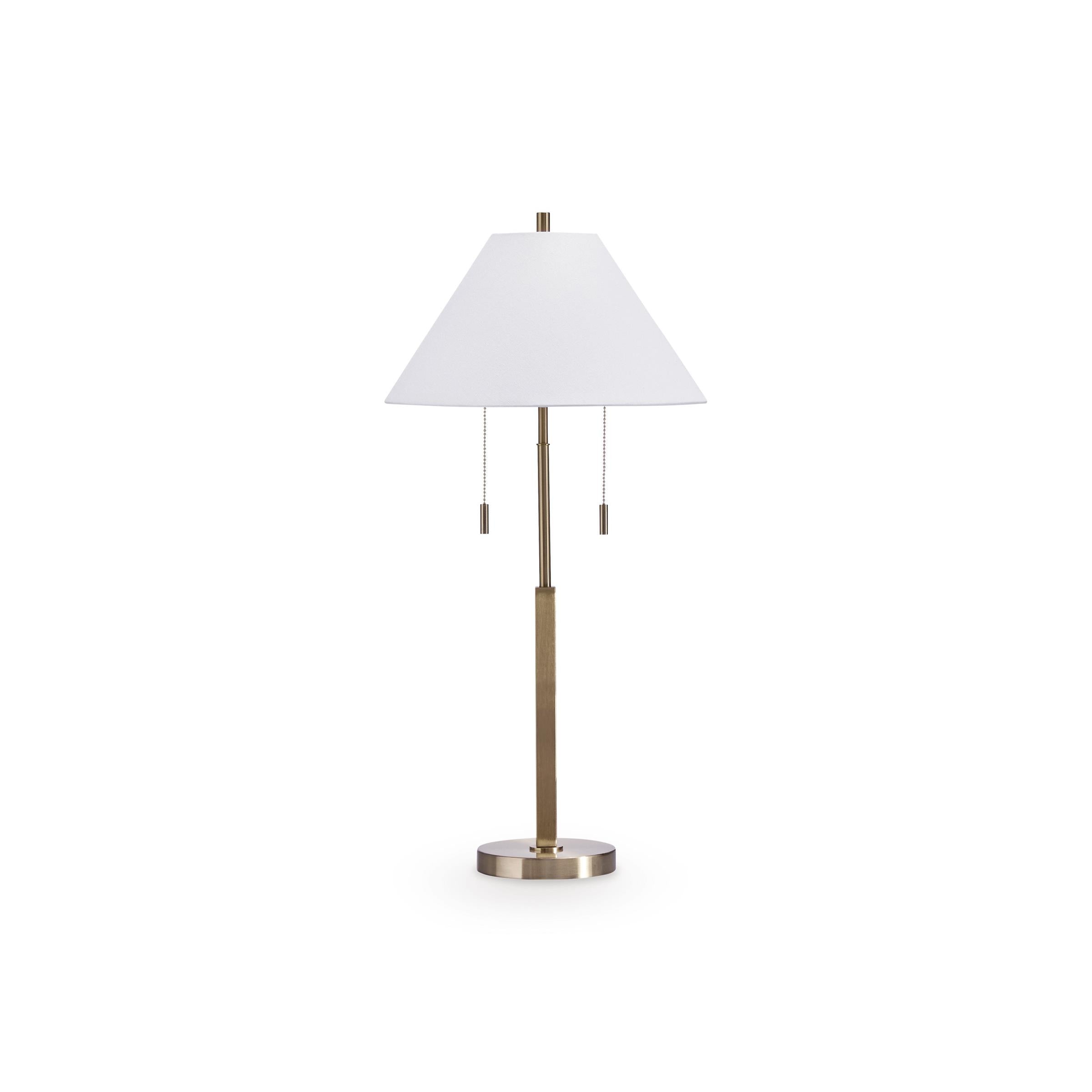Signature Design by Ashley Haigwood L208474 Metal Table Lamp - Image 1