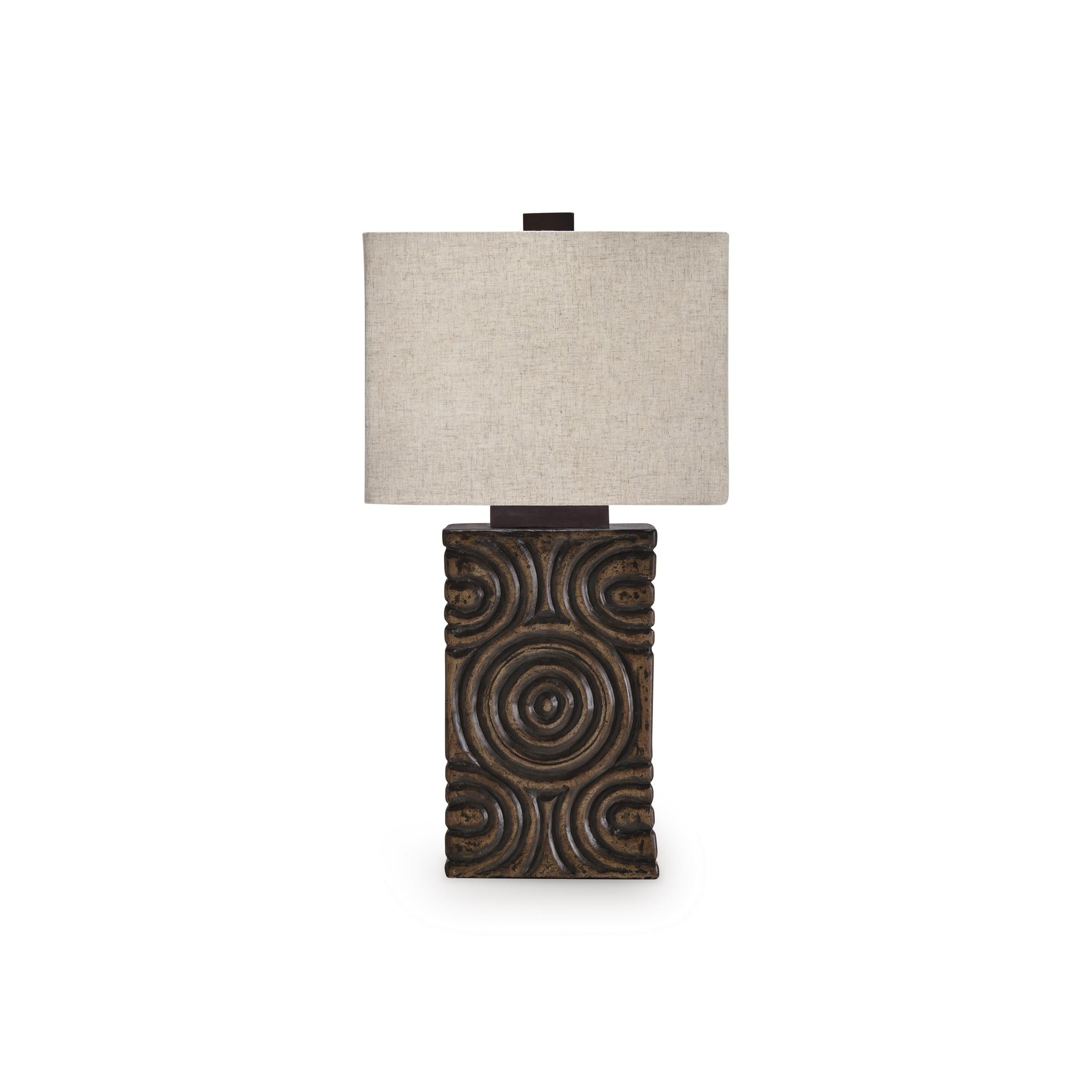Signature Design by Ashley Heathbury L235964 Paper Table Lamp - Image 1
