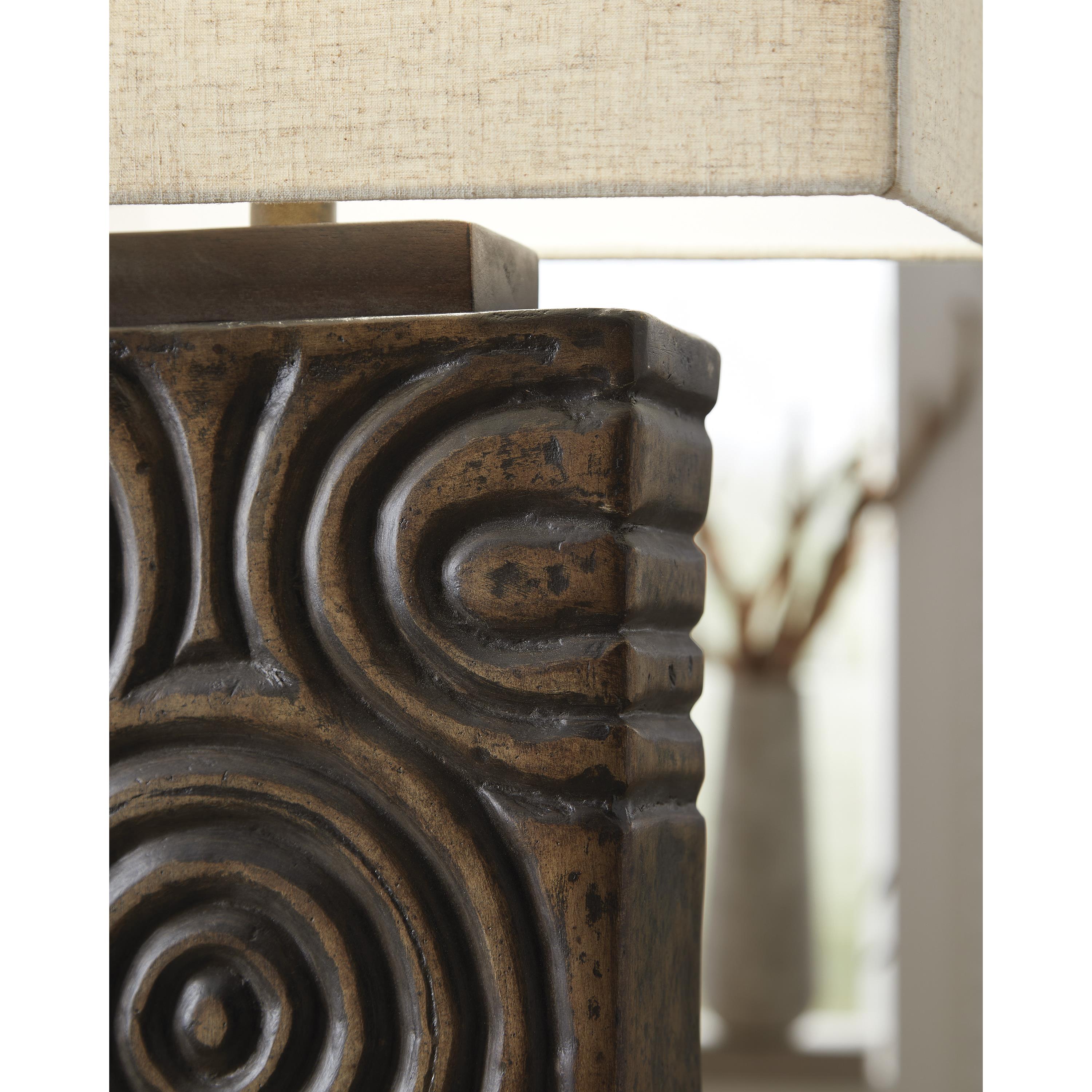 Signature Design by Ashley Heathbury L235964 Paper Table Lamp - Image 3