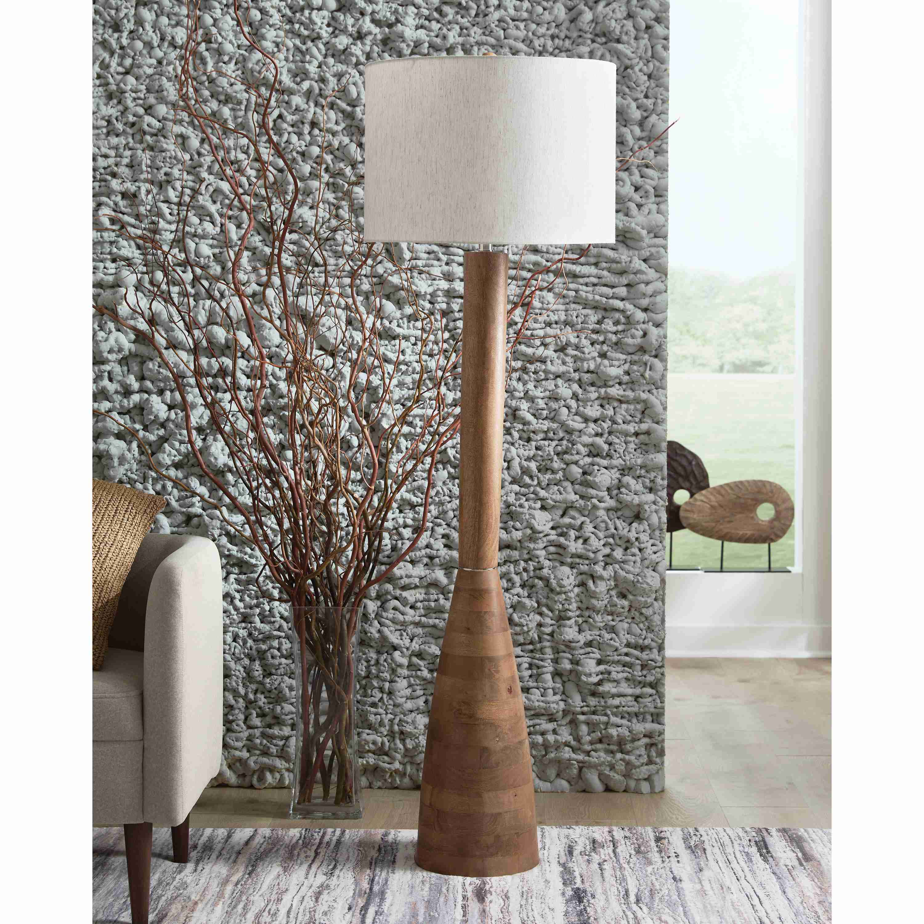 Signature Design by Ashley Ailsa L329111 Wood Floor Lamp - Image 2