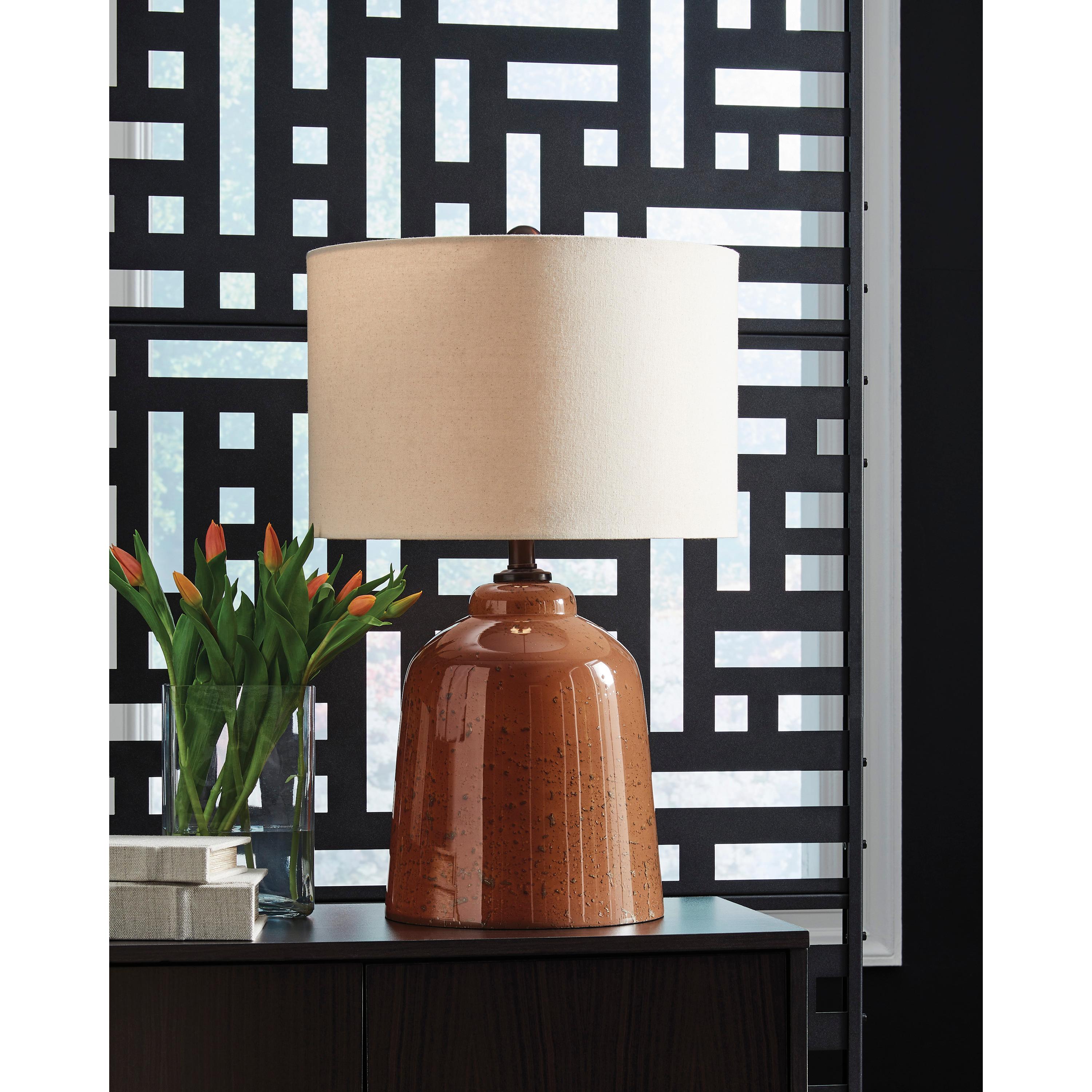 Signature Design by Ashley Aaleahya L430904 Glass Table Lamp - Image 2