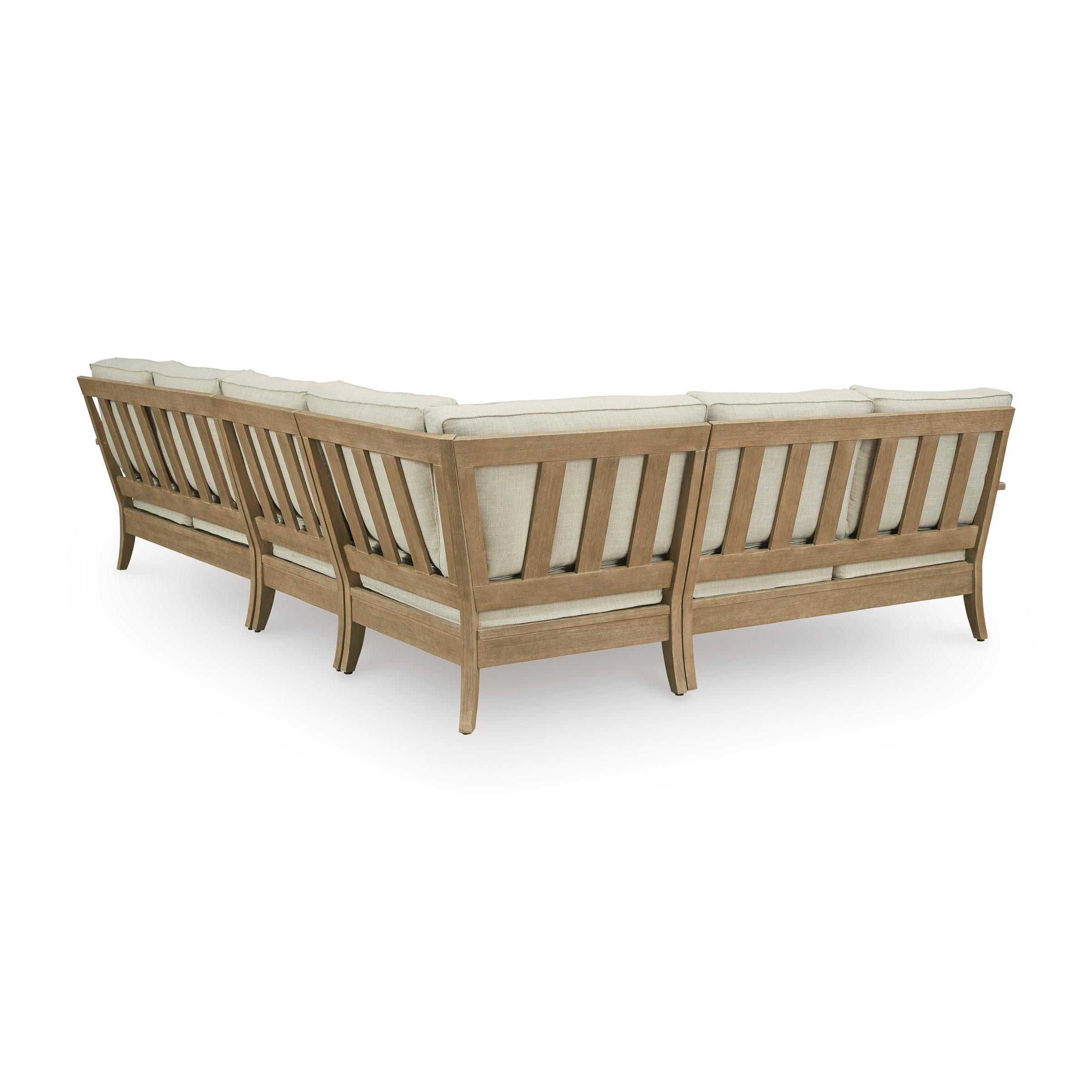 Signature Design by Ashley Clare View P801P11 4 pc Outdoor Sectional - Image 2
