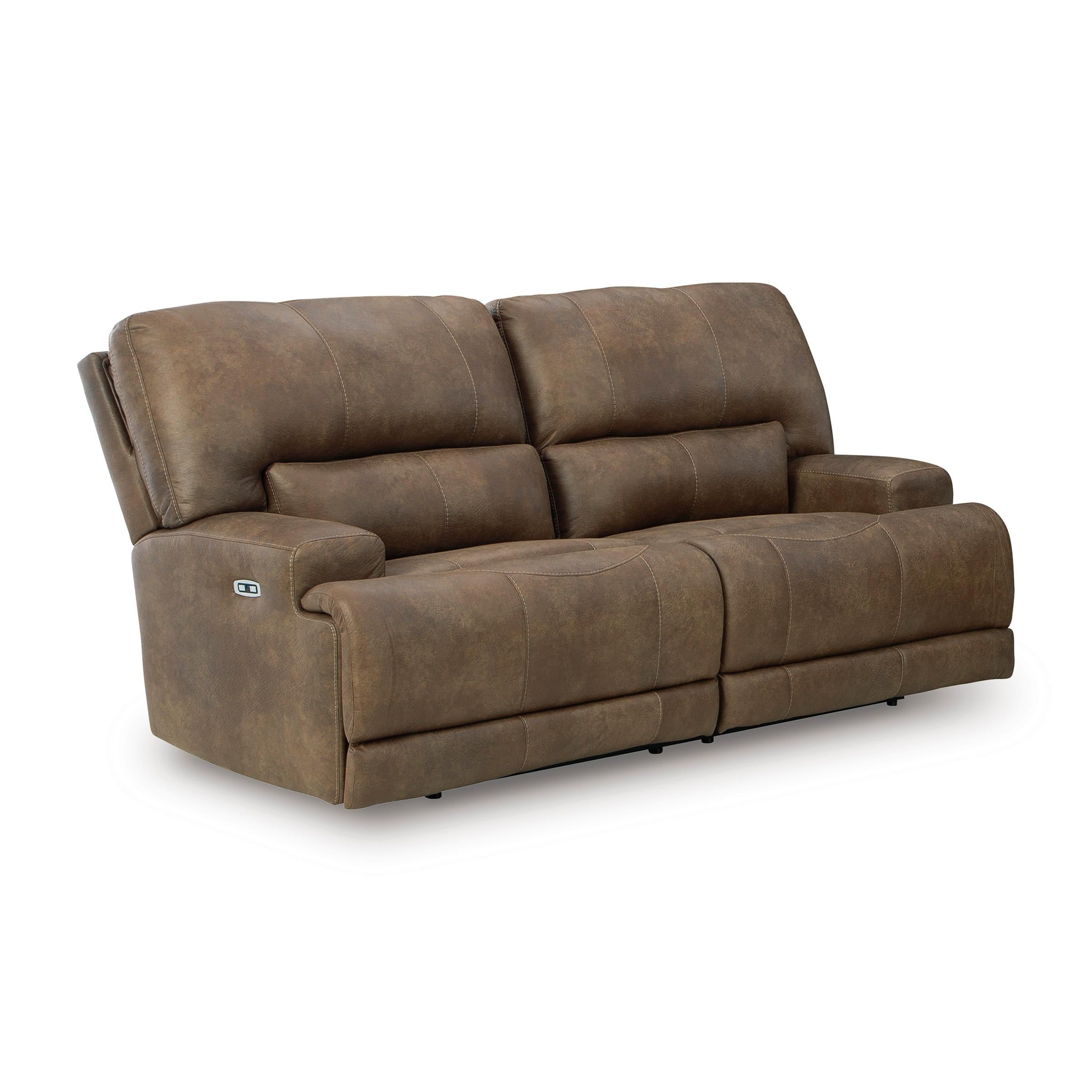 Signature Design by Ashley Beckley Place PC9180247 2 Seat Power Reclining Sofa with Adjustable Headrest - Image 1