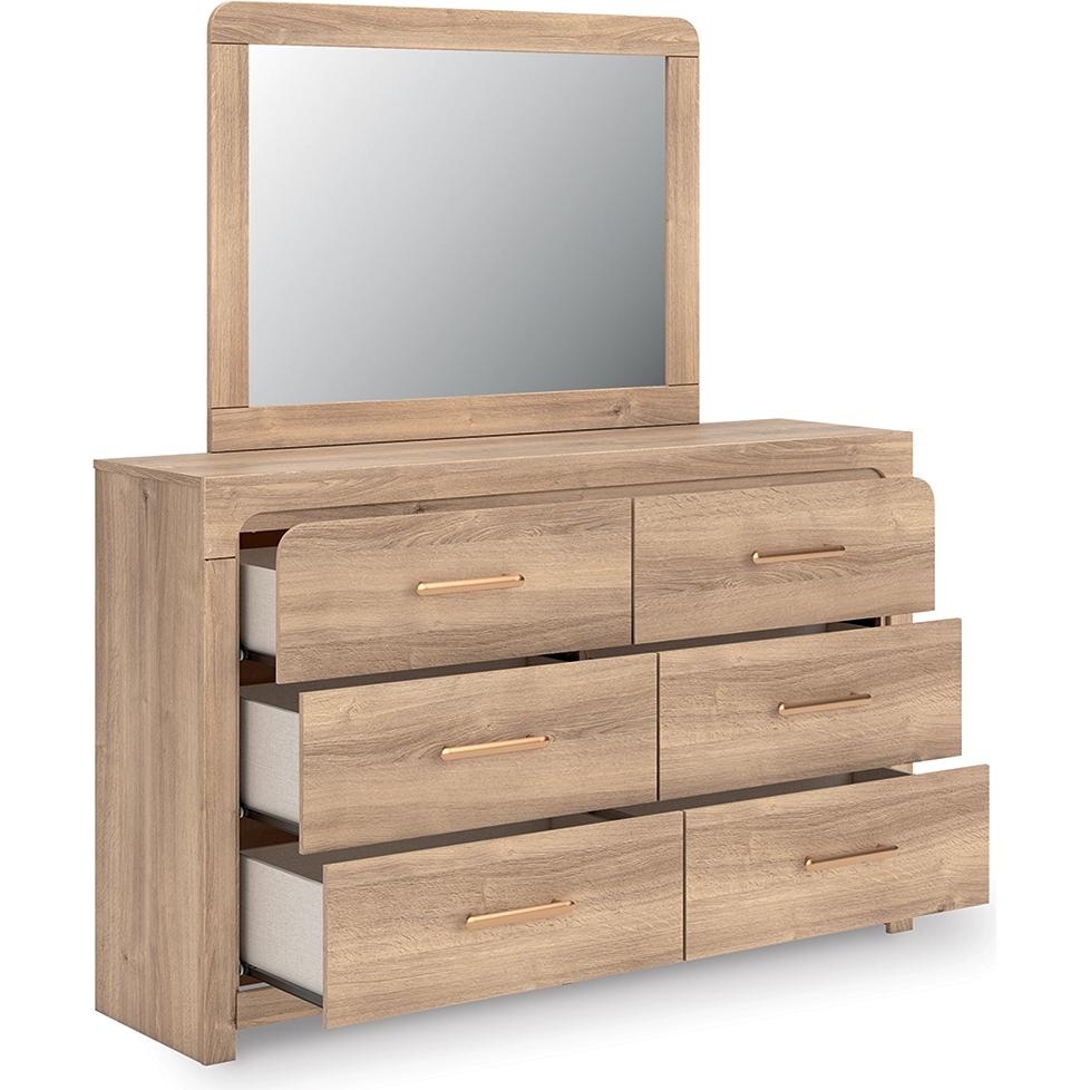 Signature Design by Ashley Kinlanni PCB1360B1 Dresser and Mirror - Image 2
