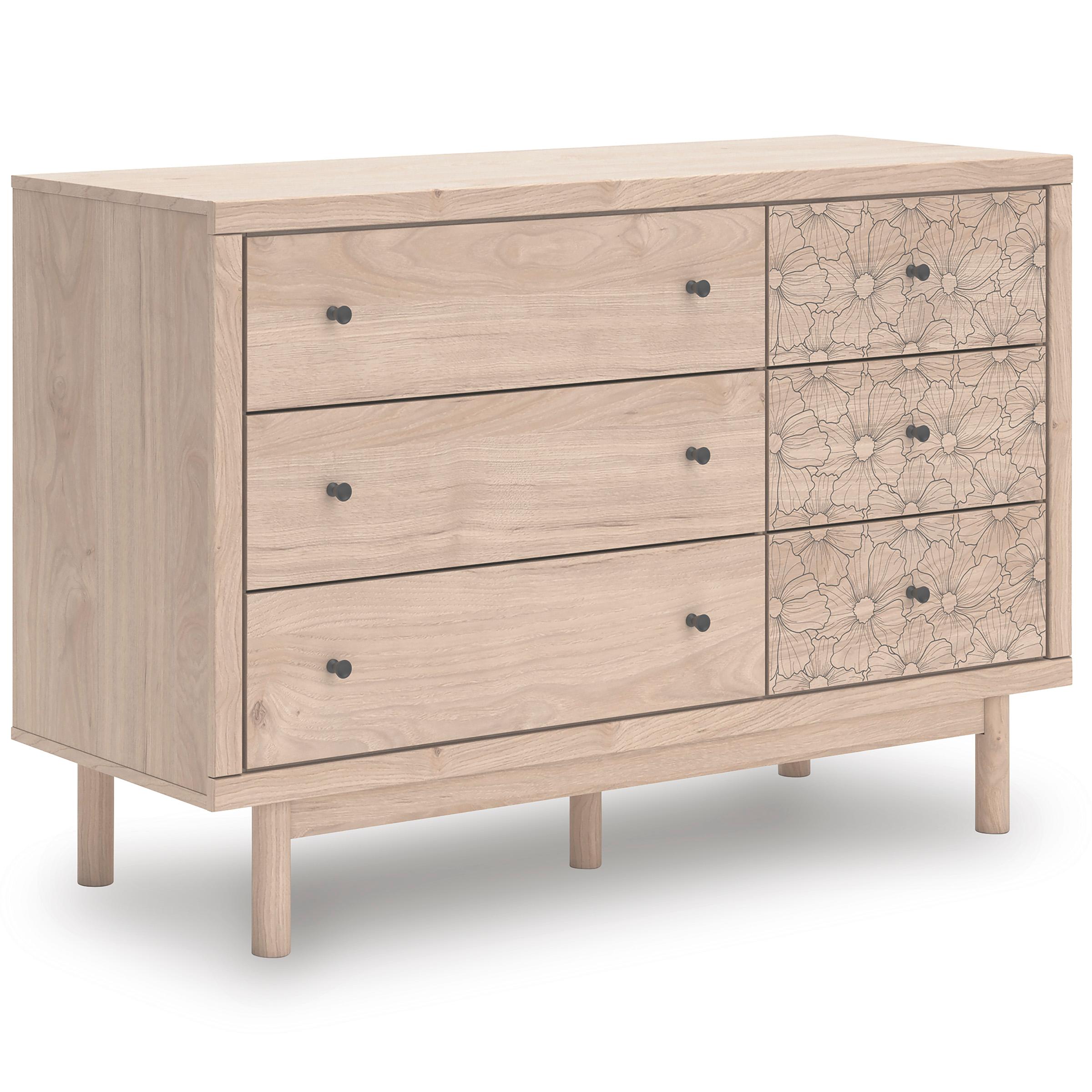 Signature Design by Ashley Arloster PCB1566-221 Six Drawer Dresser - Image 1