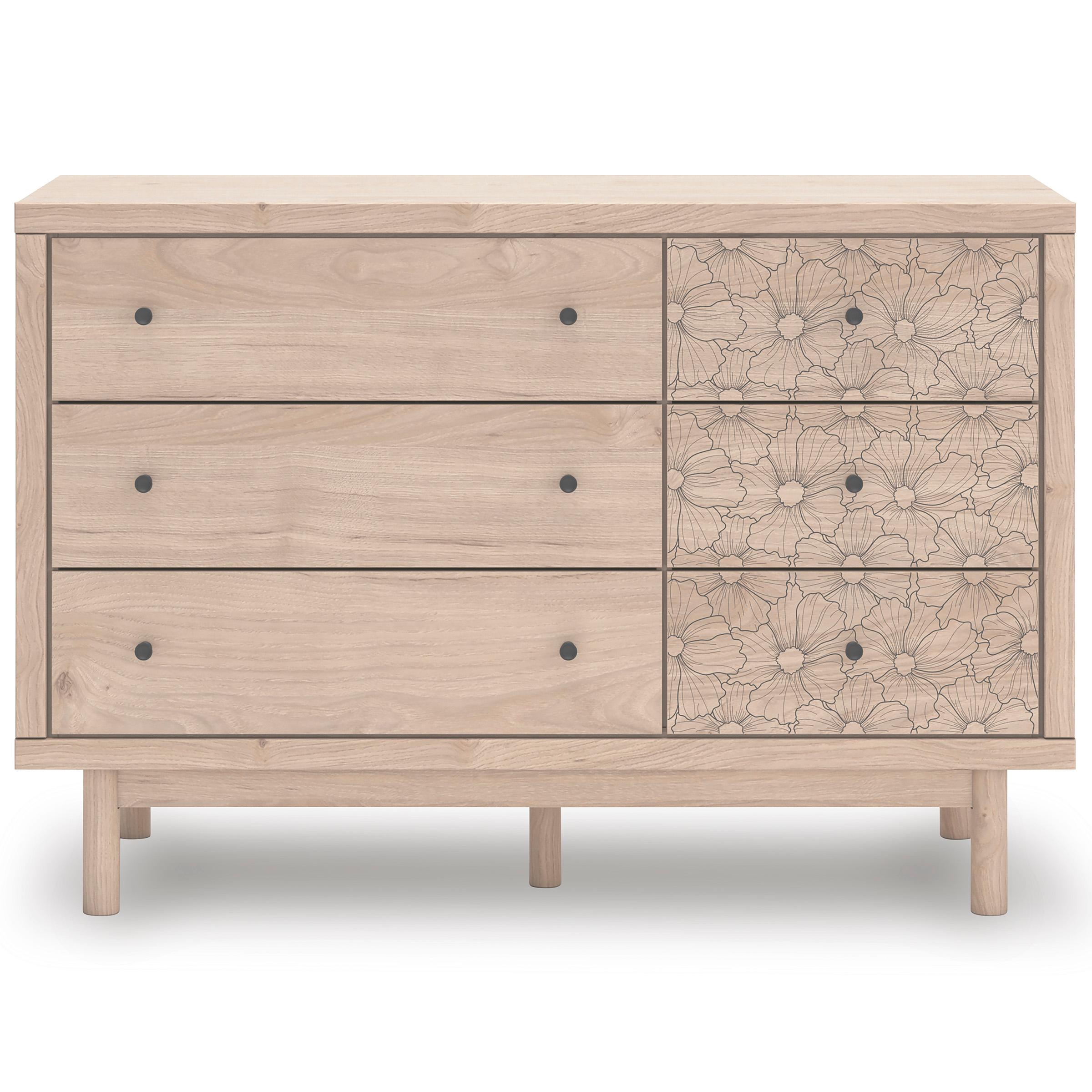Signature Design by Ashley Arloster PCB1566-221 Six Drawer Dresser - Image 3