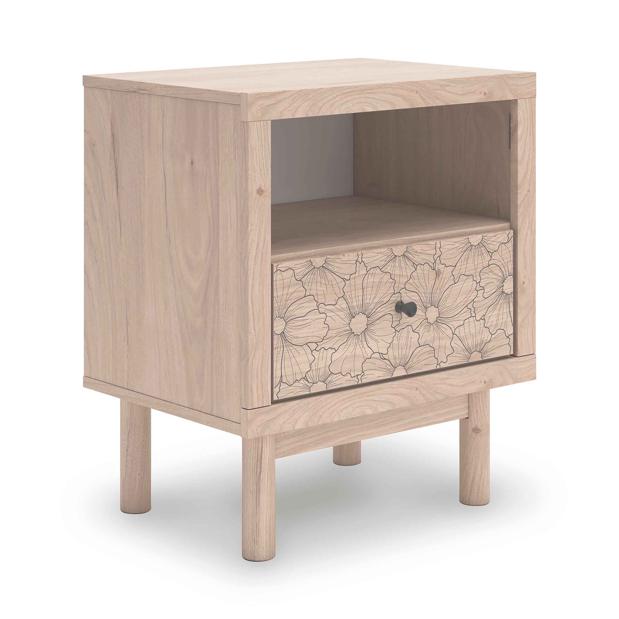 Signature Design by Ashley Arloster PCB1566-91 One Drawer Night Stand - Image 1