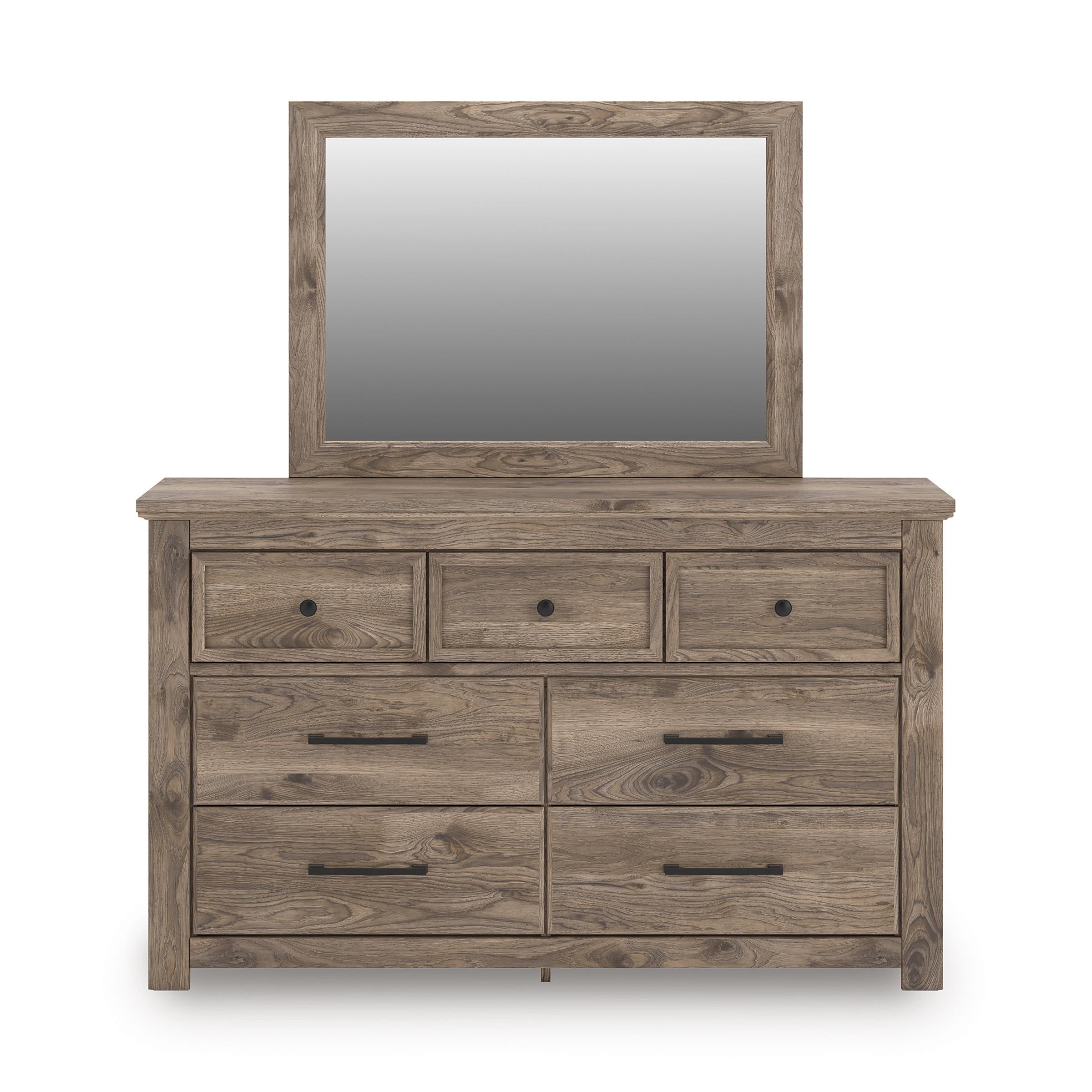 Signature Design by Ashley Rusticott PCB2260B1 Dresser and Mirror - Image 3