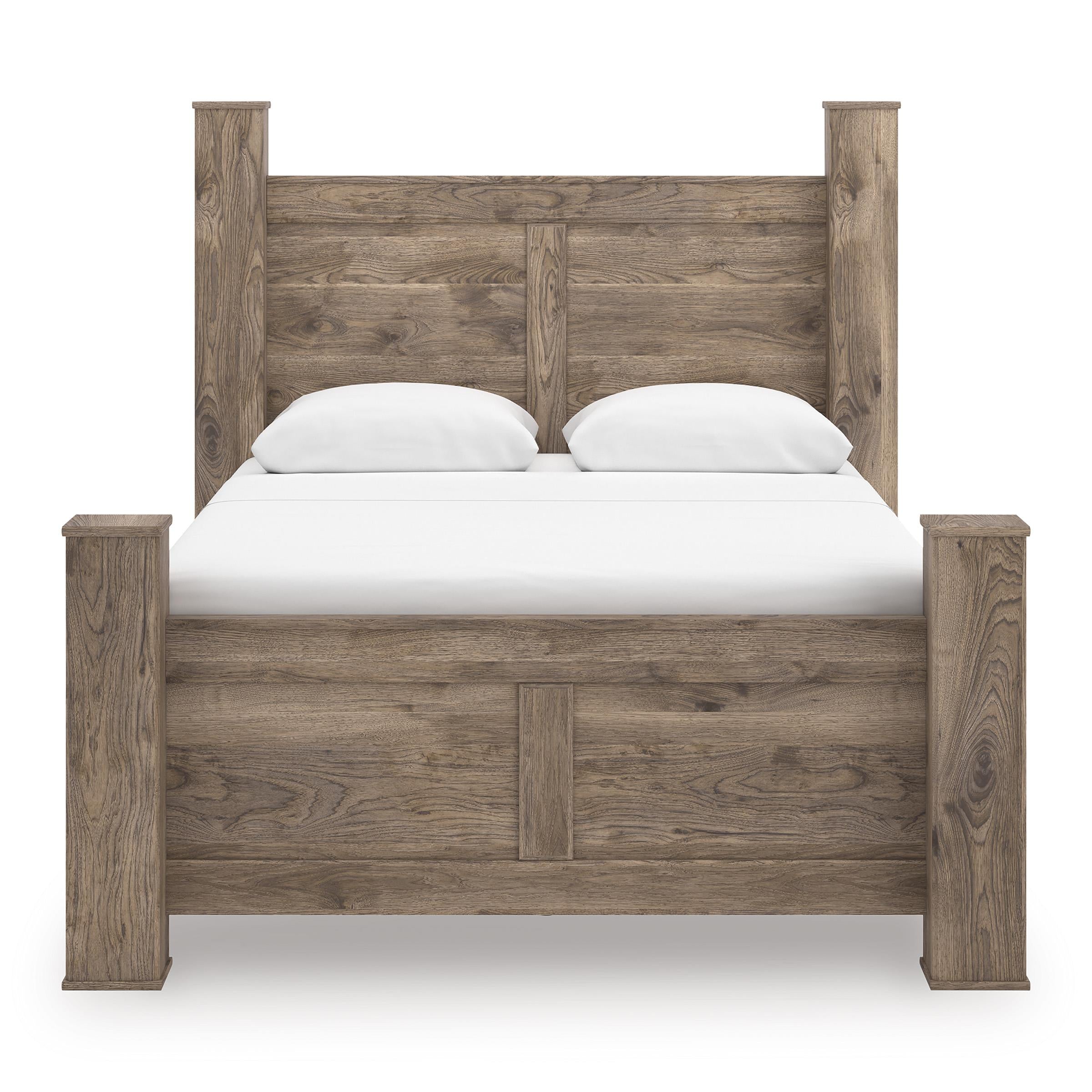 Signature Design by Ashley Rusticott PCB2260B4 Queen Poster Bed - Image 2