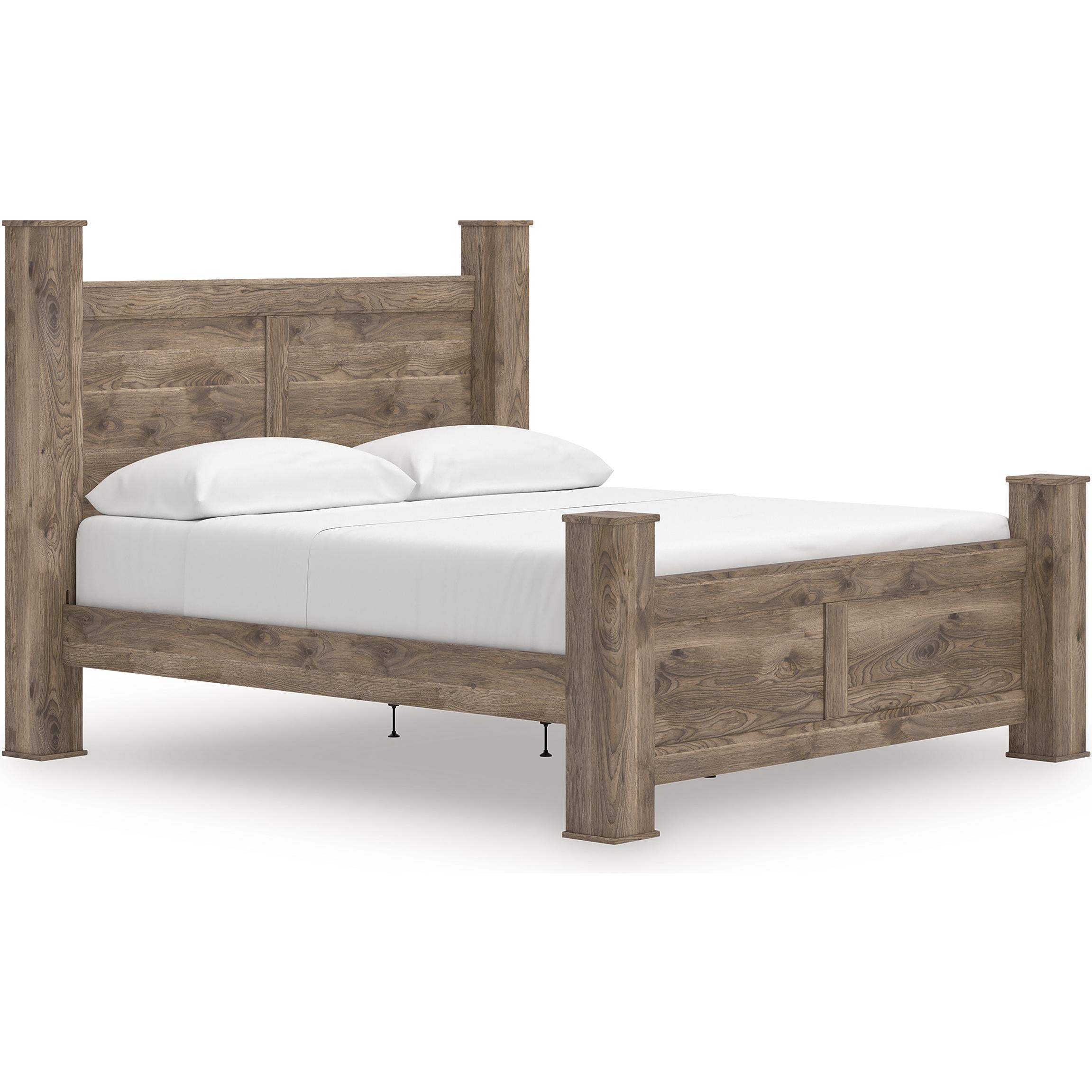 Signature Design by Ashley Rusticott PCB2260B7 King Poster Bed - Image 1