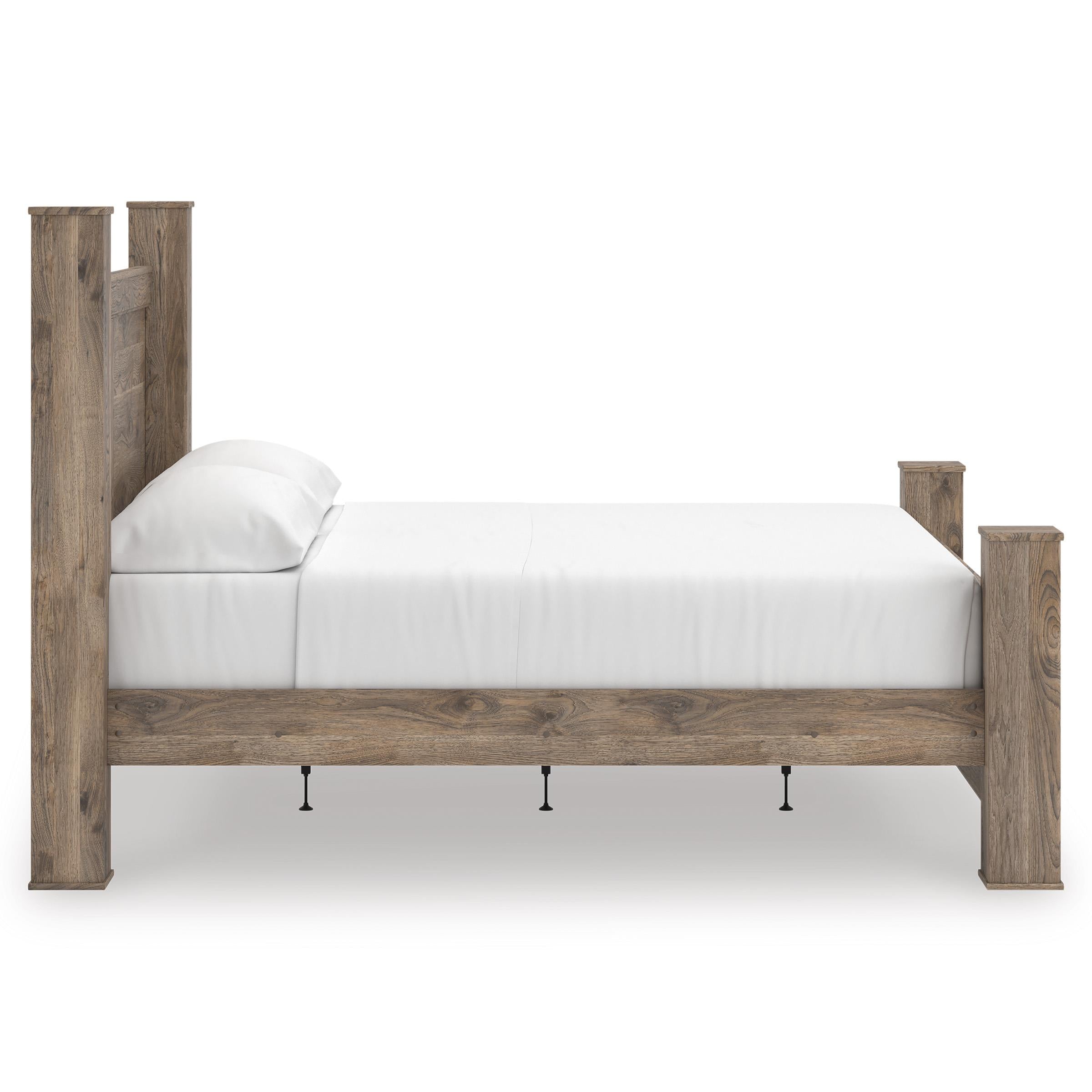 Signature Design by Ashley Rusticott PCB2260B7 King Poster Bed - Image 3
