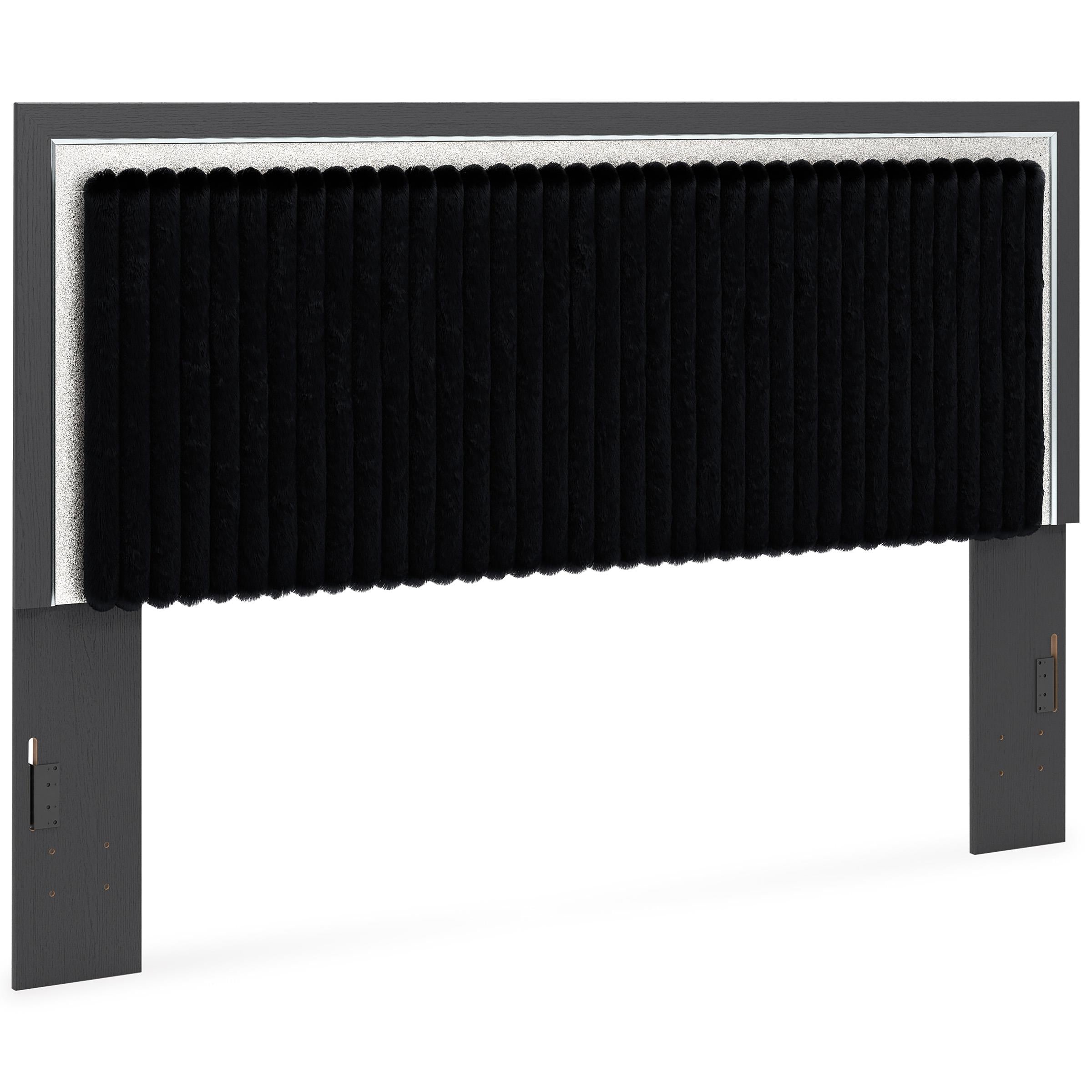 Signature Design by Ashley Zuraleus PCB3380-58 King Upholstered Panel Headboard - Image 1