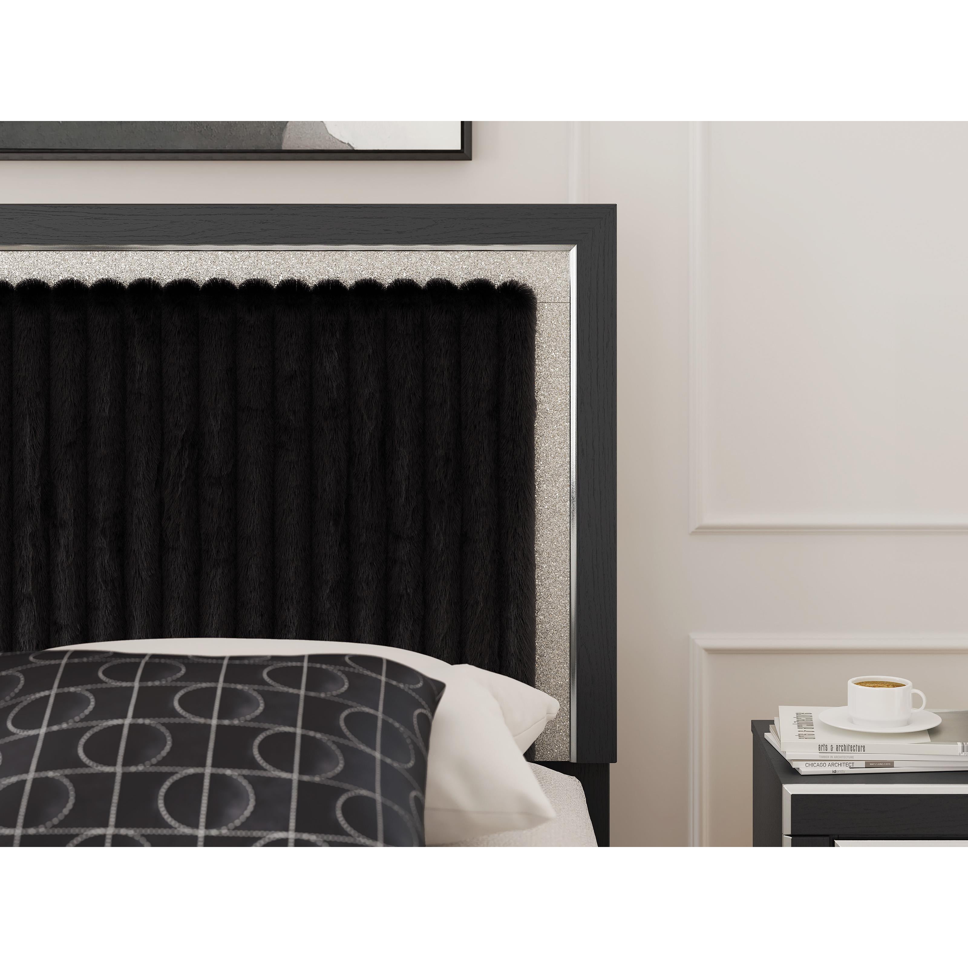 Signature Design by Ashley Zuraleus PCB3380-58 King Upholstered Panel Headboard - Image 3