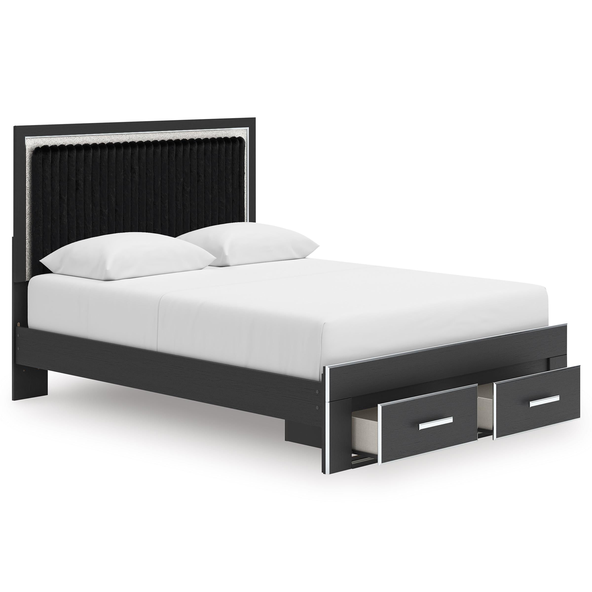 Signature Design by Ashley Zuraleus PCB3380B4 Queen Upholstered Panel Storage Bed - Image 2
