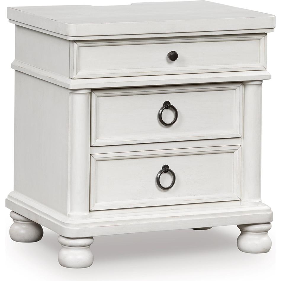 Signature Design by Ashley Rowlenstown PCB823-93 Three Drawer Night Stand - Image 1