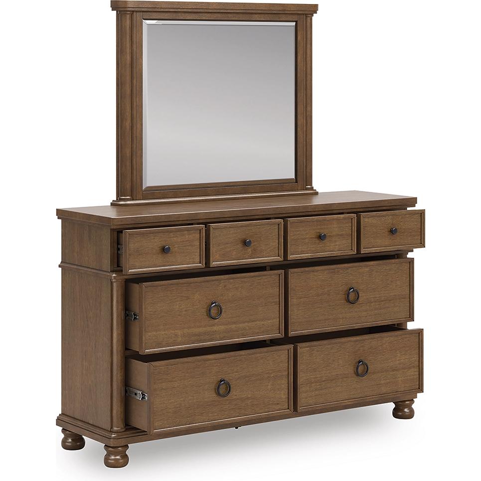 Signature Design by Ashley Rowlenstown PCB824B1 Dresser and Mirror - Image 2