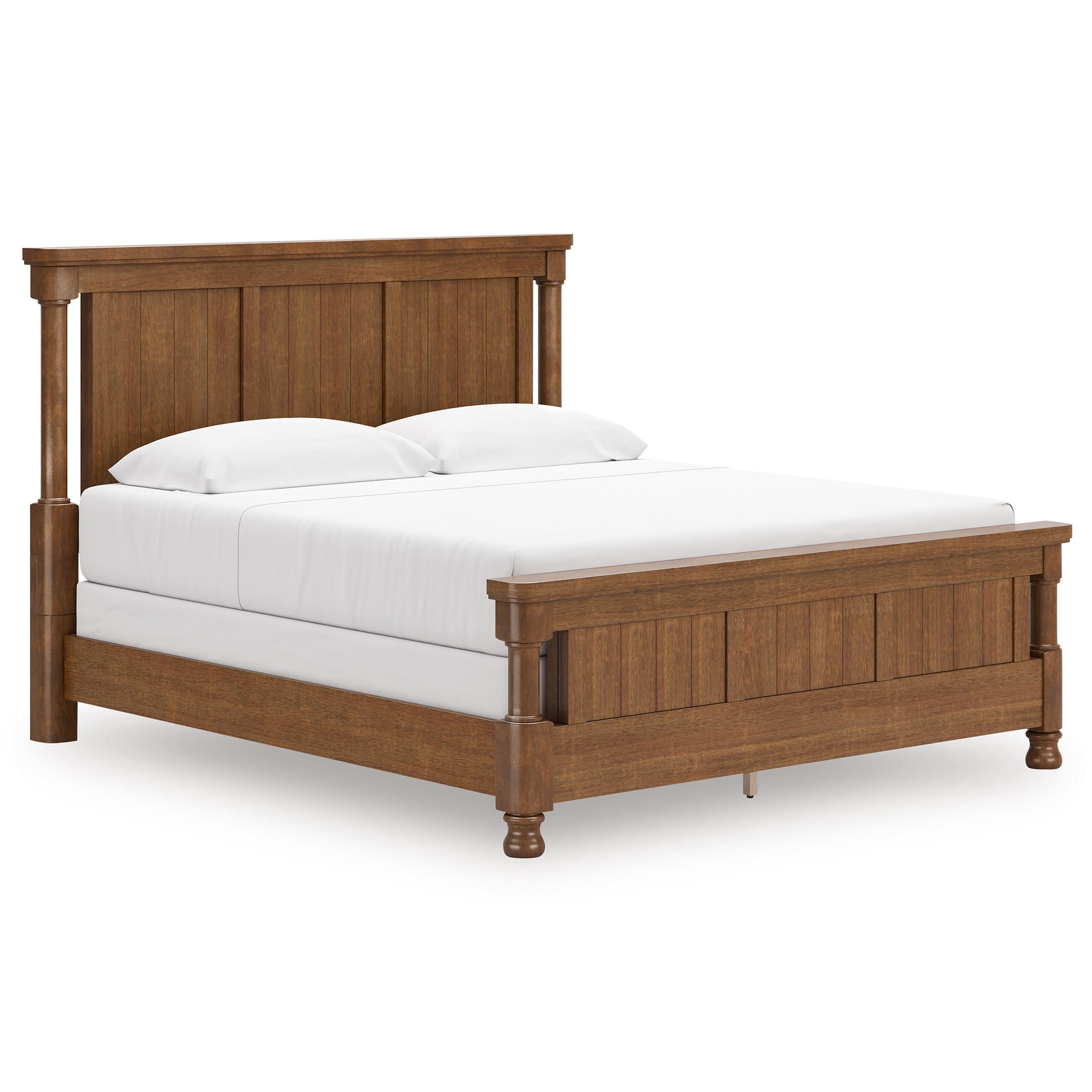 Signature Design by Ashley Rowlenstown PCB824B5 California King Poster Bed - Image 1