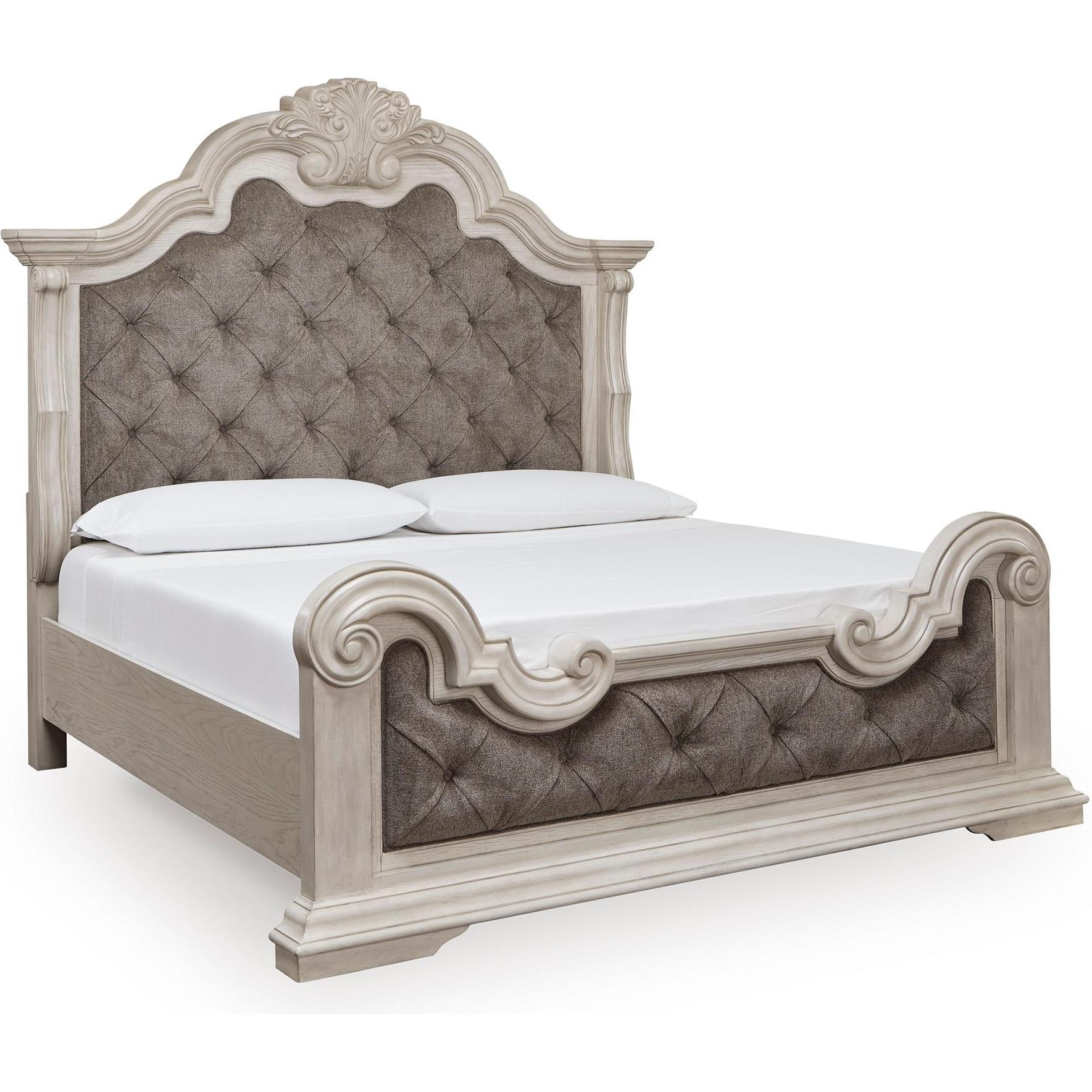 Signature Design by Ashley Bruchandi PCB948B2 Queen Upholstered Panel Bed - Image 1