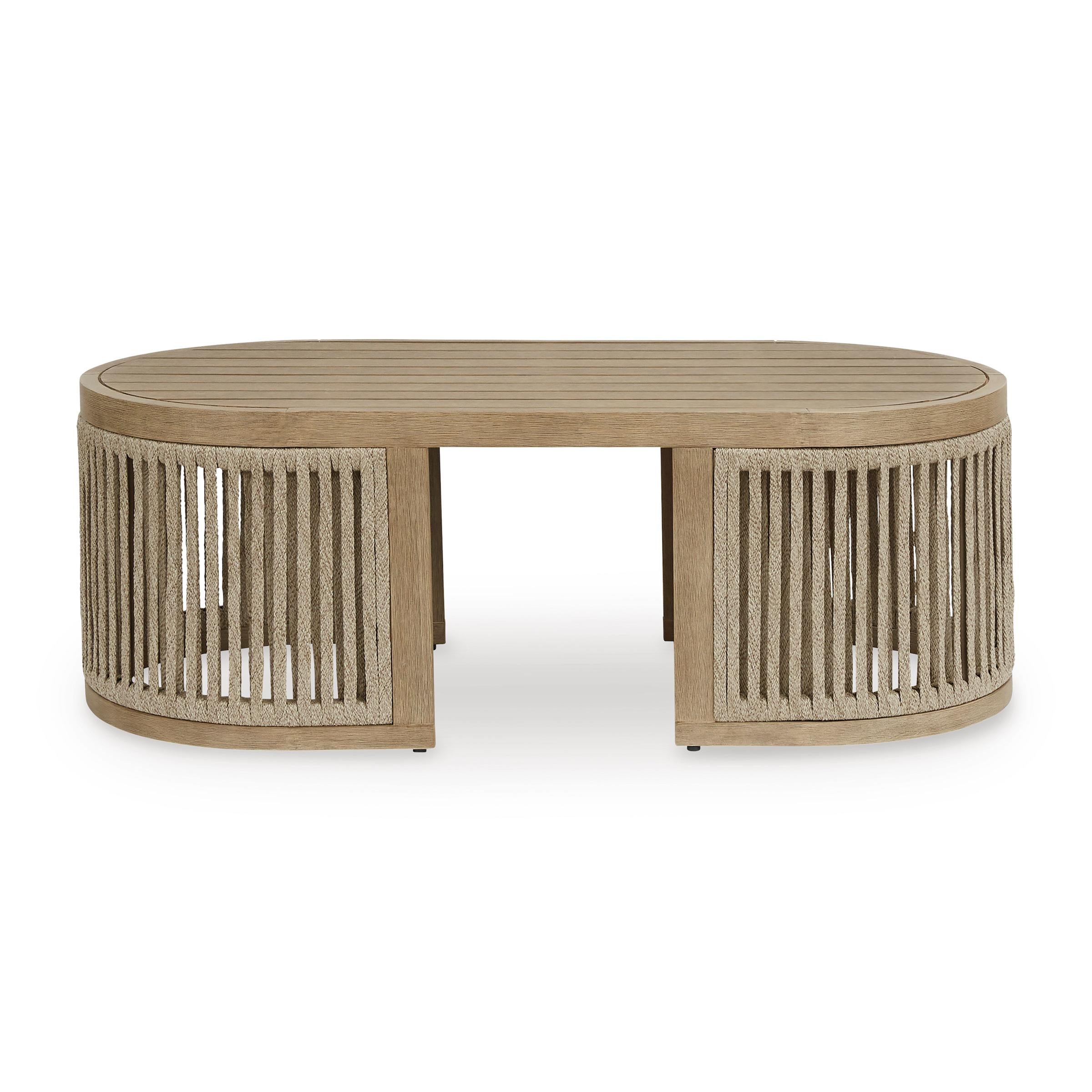 Signature Design by Ashley Serena Shores PCP604-701 Rectangular Cocktail Table - Image 2