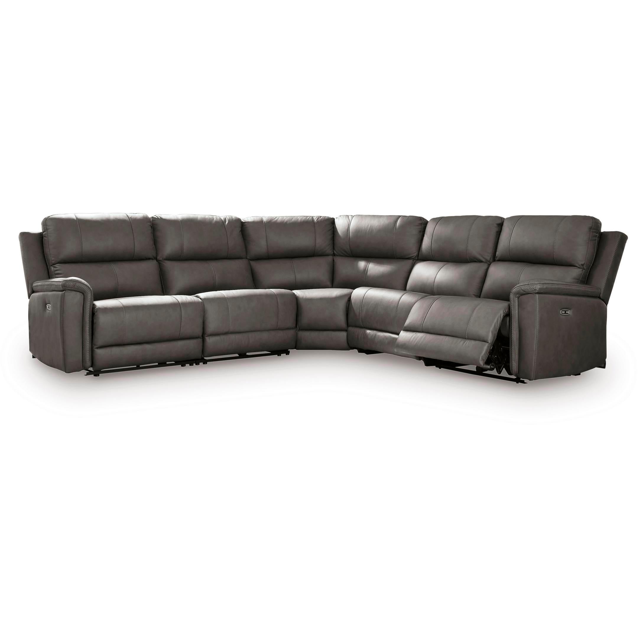 Signature Design by Ashley Bleckley PCU12000S4 5 pc Power Reclining Sectional - Image 1