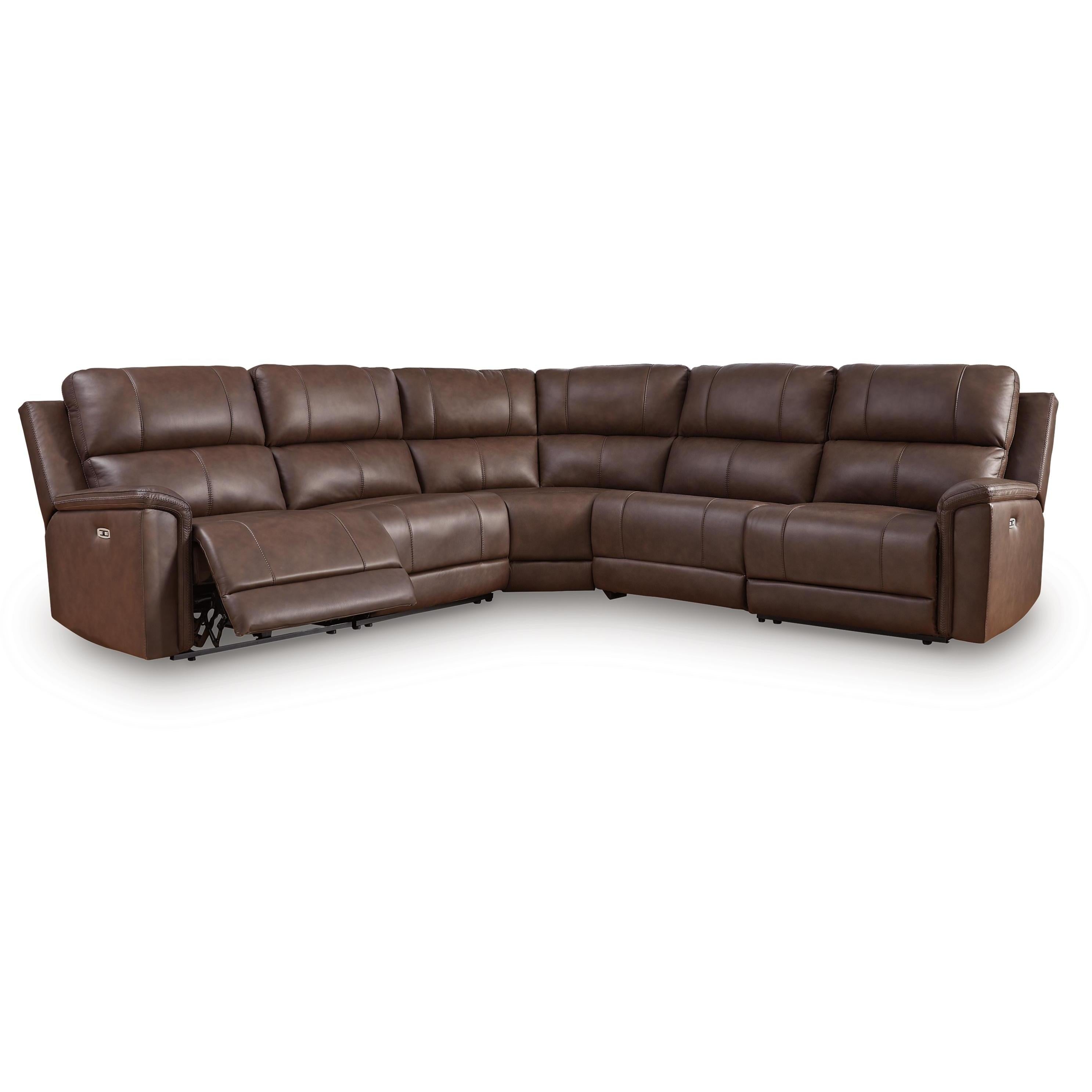 Signature Design by Ashley Bleckley PCU12001S4 5 pc Power Reclining Sectional - Image 1