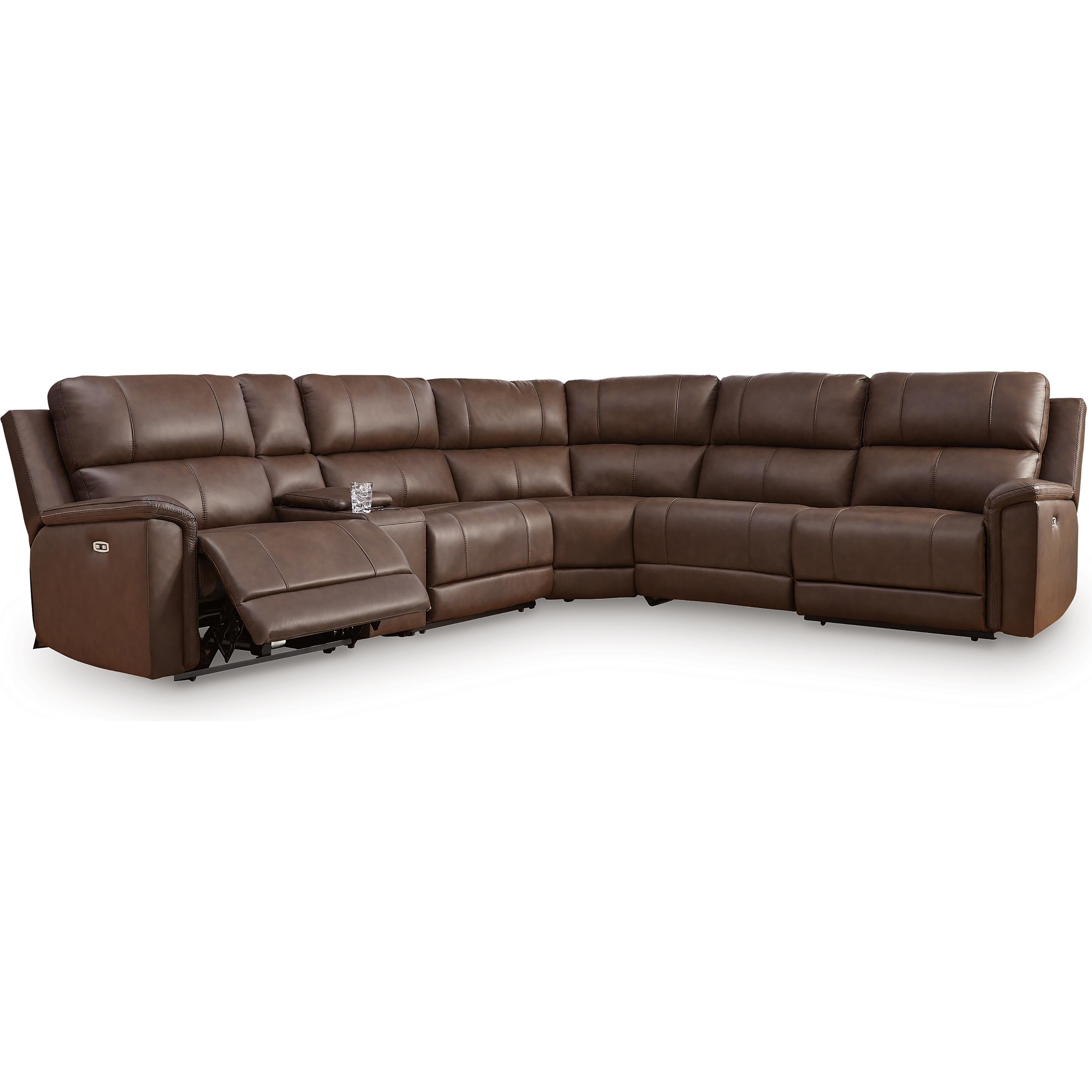 Signature Design by Ashley Bleckley PCU12001S5 6 pc Power Reclining Sectional - Image 1