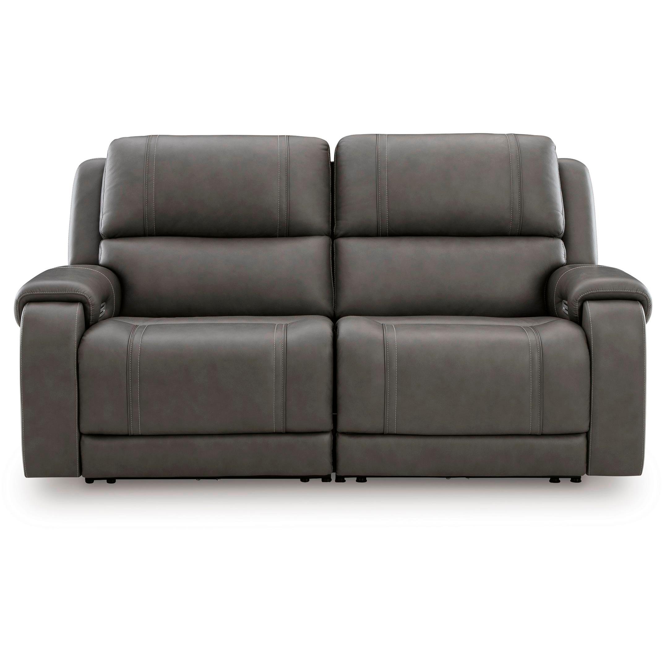 Signature Design by Ashley 5Z – Pittson PCU12600S1 2 pc Power Reclining Sectional Loveseat