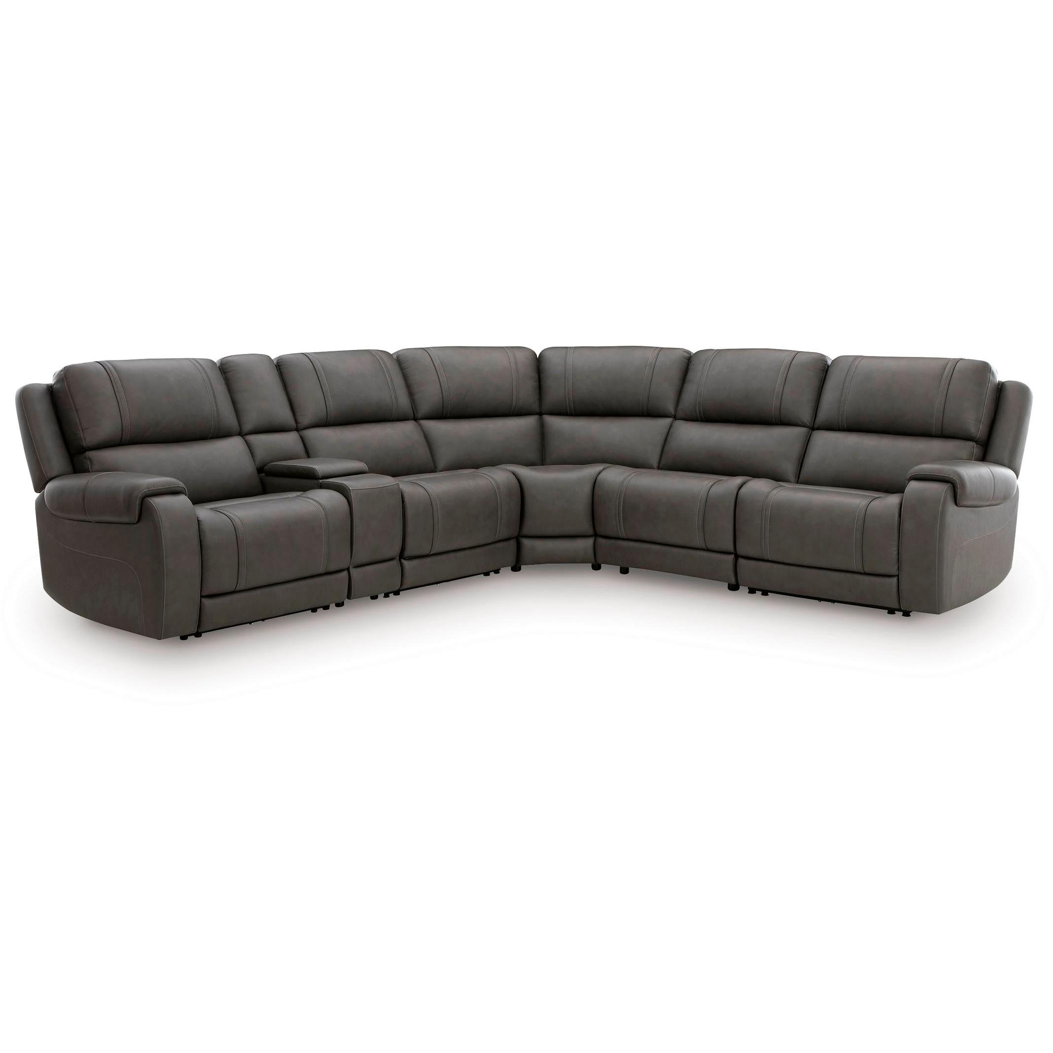 Signature Design by Ashley 5Z - Pittson PCU12600S5 6 pc Power Reclining Sectional - Image 1