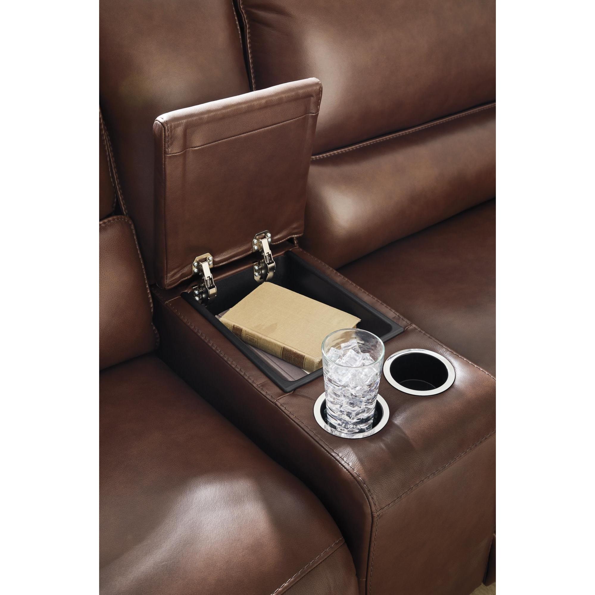 Signature Design by Ashley DeepWakes PCU62607S17 3 pc Power Reclining Sectional with Chaise - Image 3