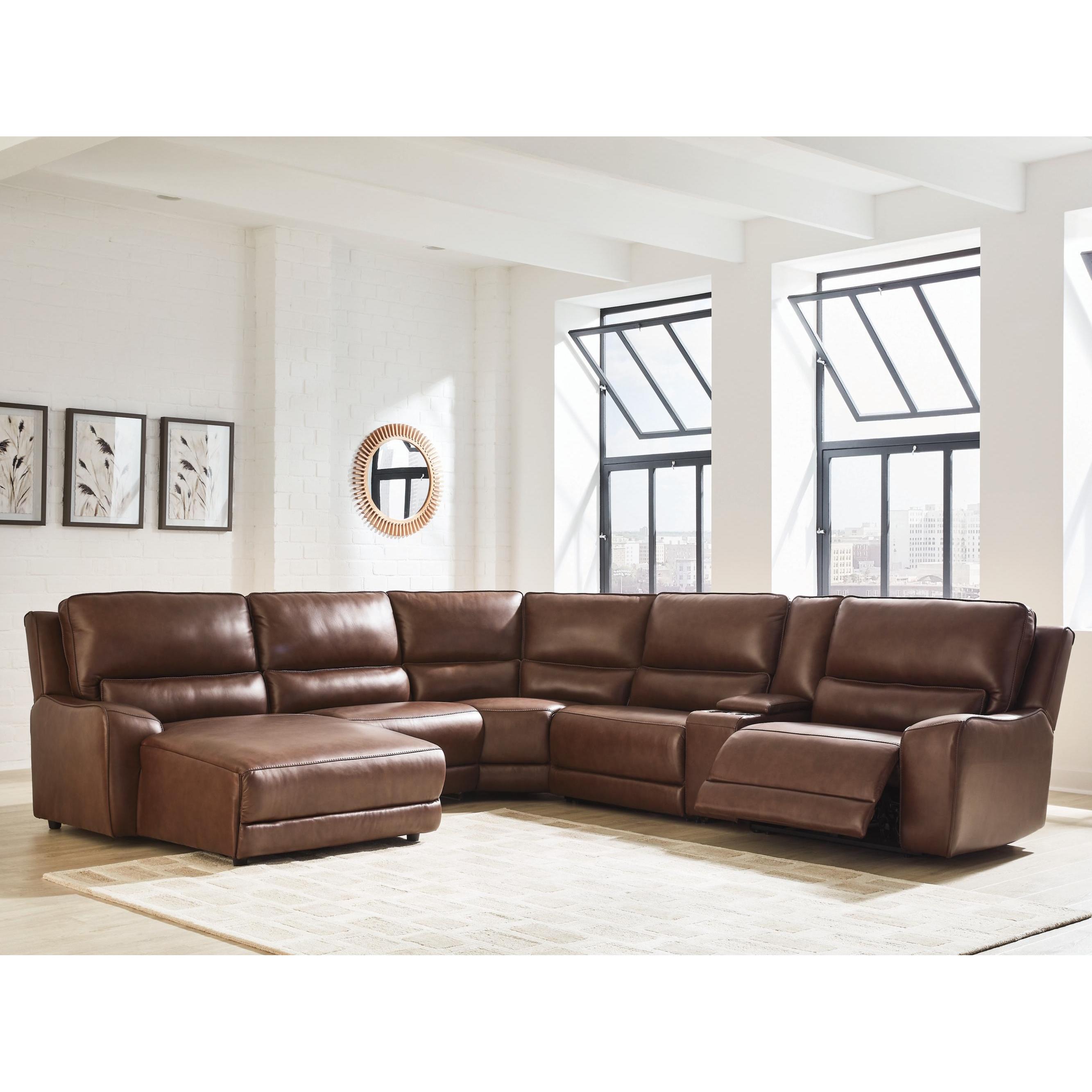 Signature Design by Ashley DeepWakes PCU62607S19 6 pc Power Reclining Sectional with Chaise - Image 2