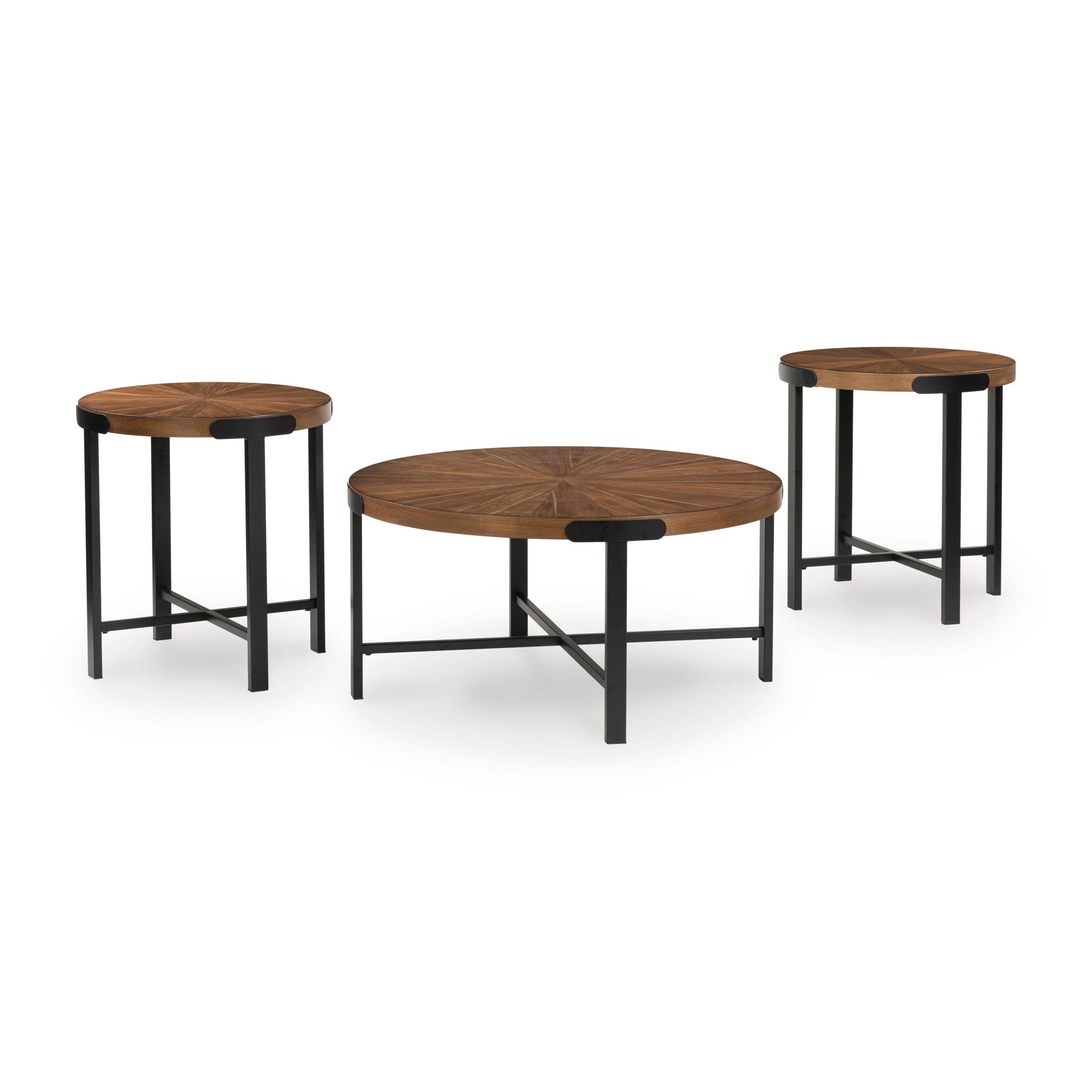 Signature Design by Ashley Crosstrail T483-13 Occasional Table Set - Image 1
