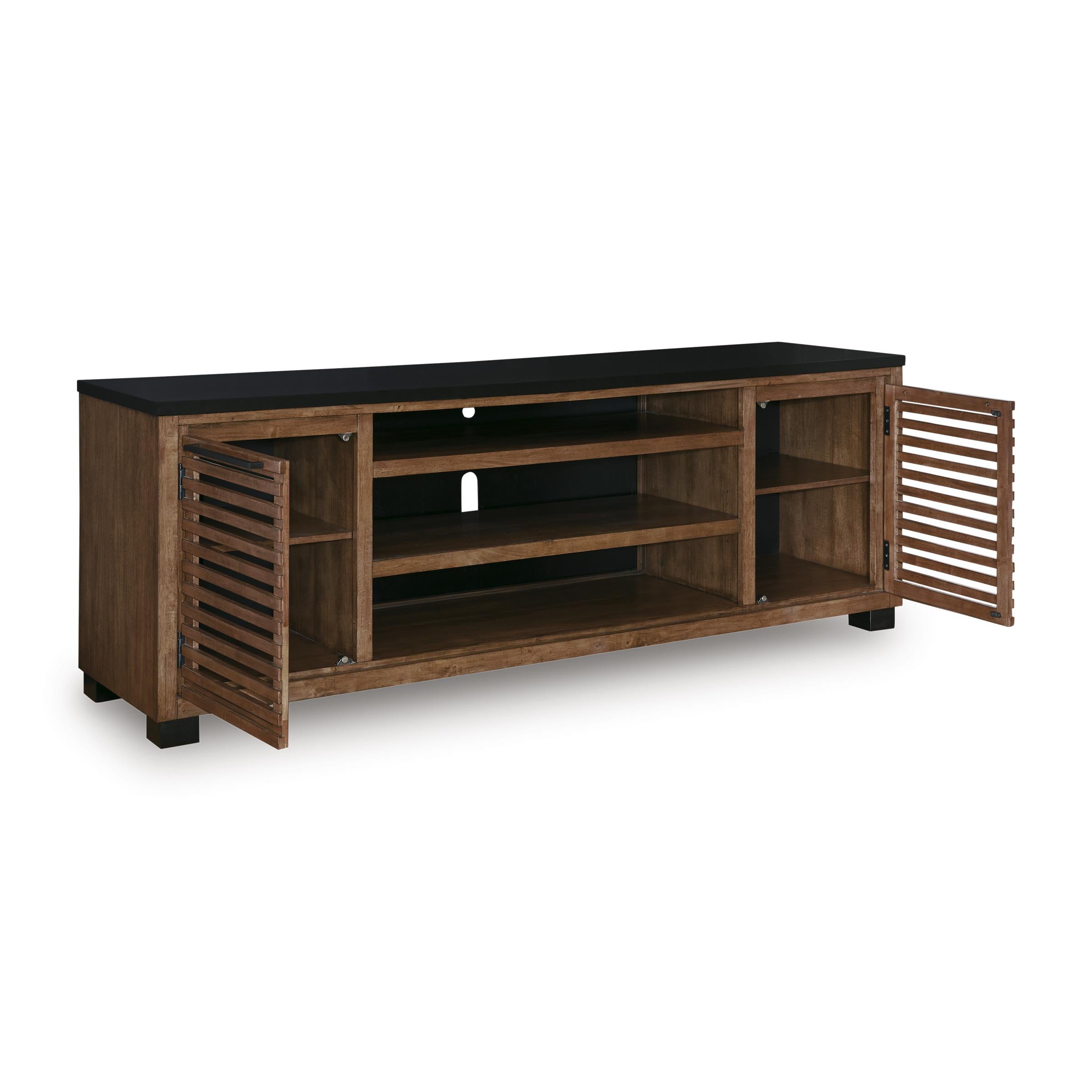 Signature Design by Ashley Kallari W737-78 XL TV Stand with Fireplace Option - Image 2