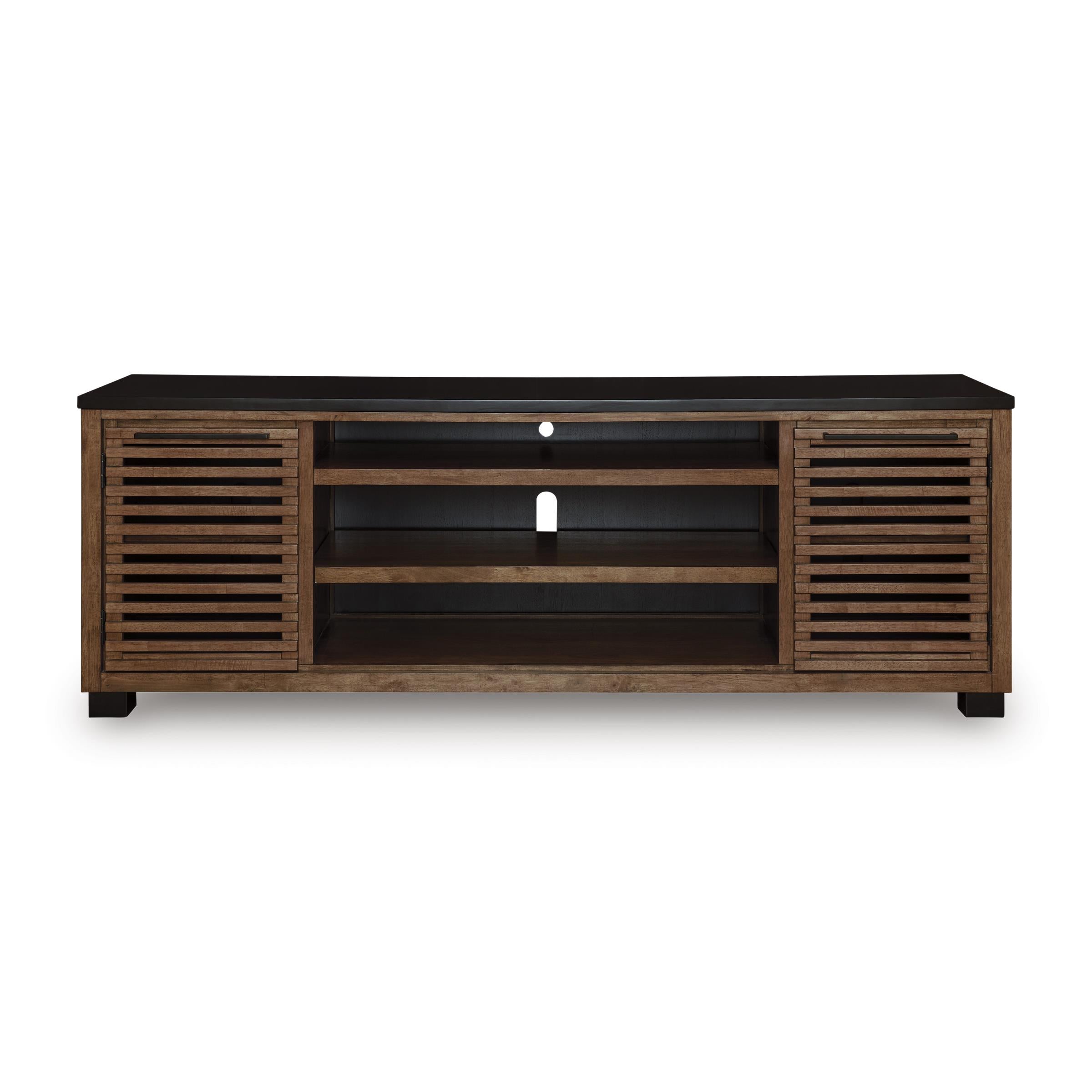 Signature Design by Ashley Kallari W737-78 XL TV Stand with Fireplace Option - Image 3