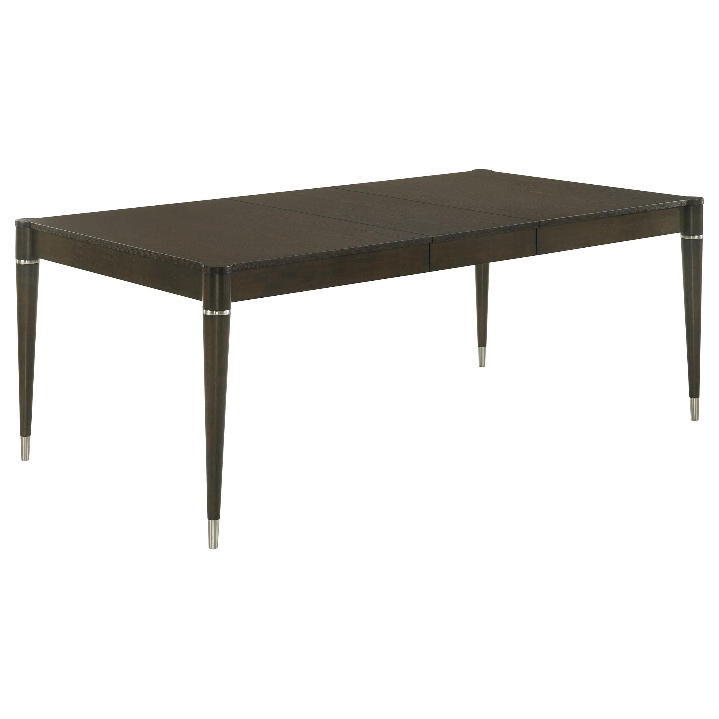Coaster Furniture Reseda 193671 81-inch Extension Leaf Dining Table - Ash Brown - Image 1