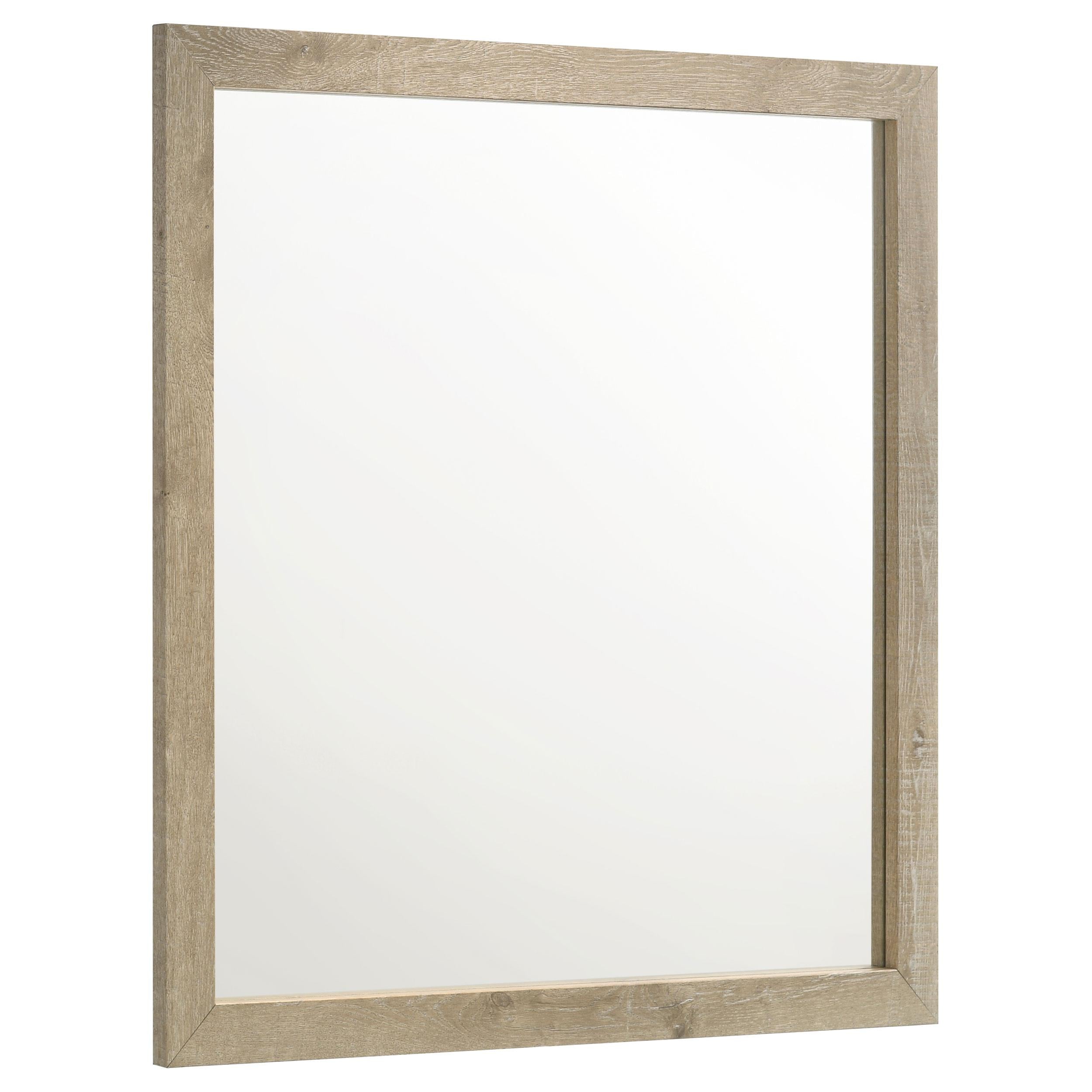 Coaster Furniture Oakglen 225104 Dresser Mirror - Weathered Oak - Image 1