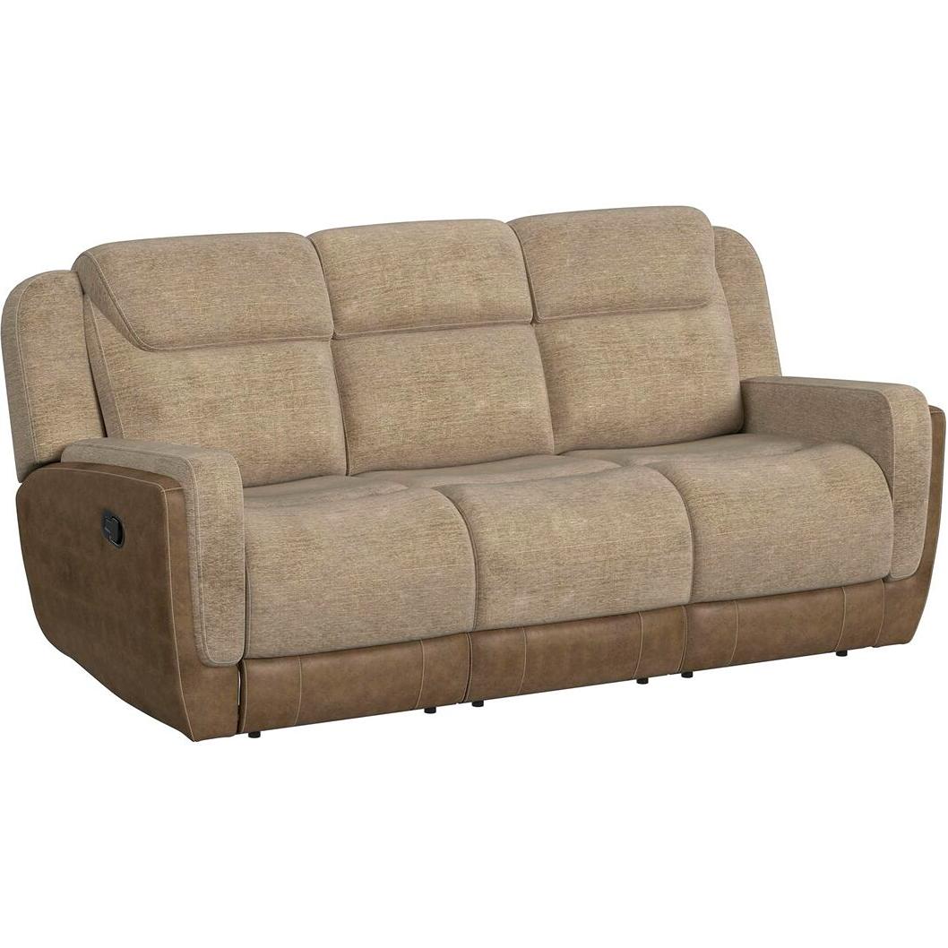 Elements International Hornet Reclining Sofa – Rancho Beige